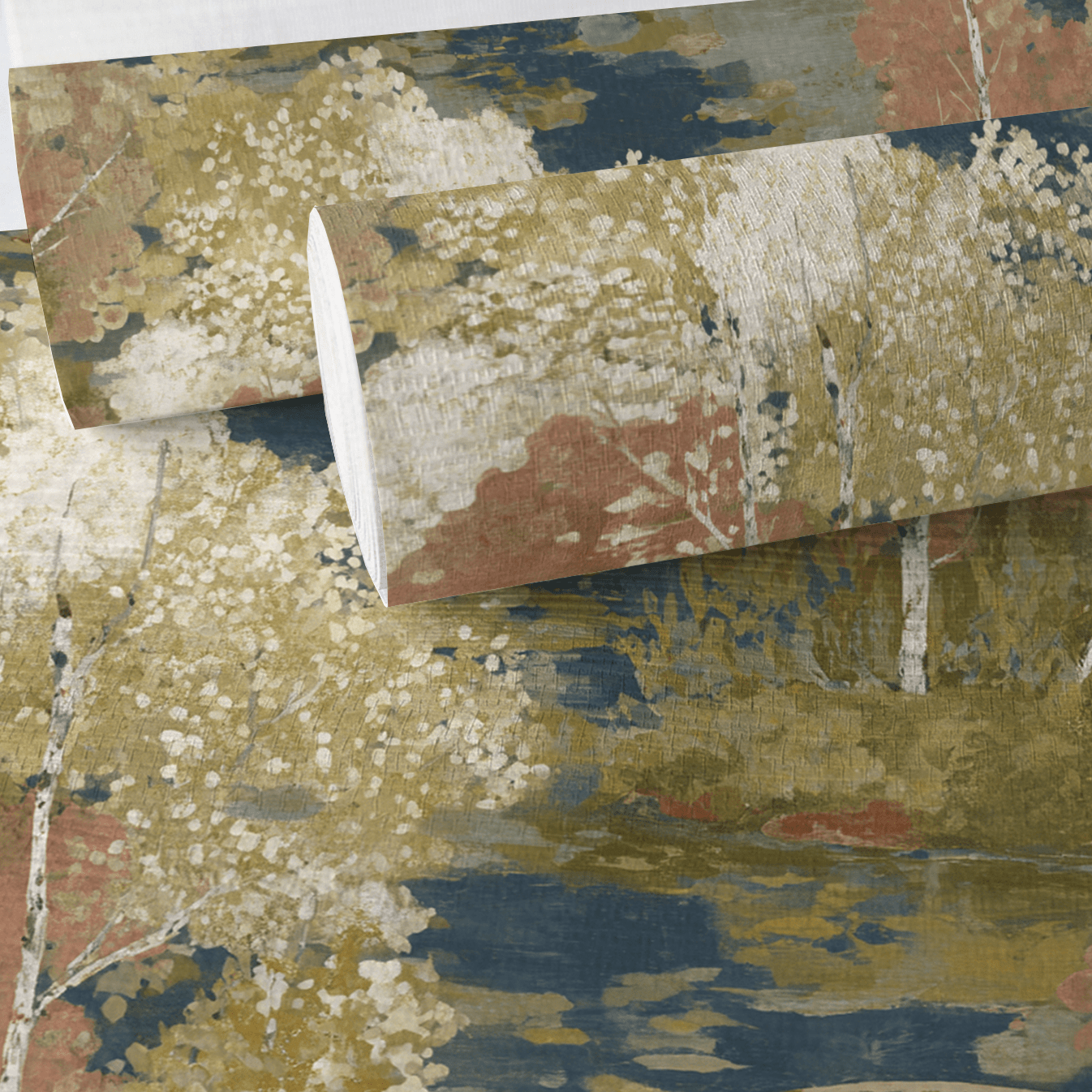 Gentle Country Faux Grasscloth Wallpaper - Lemon Park