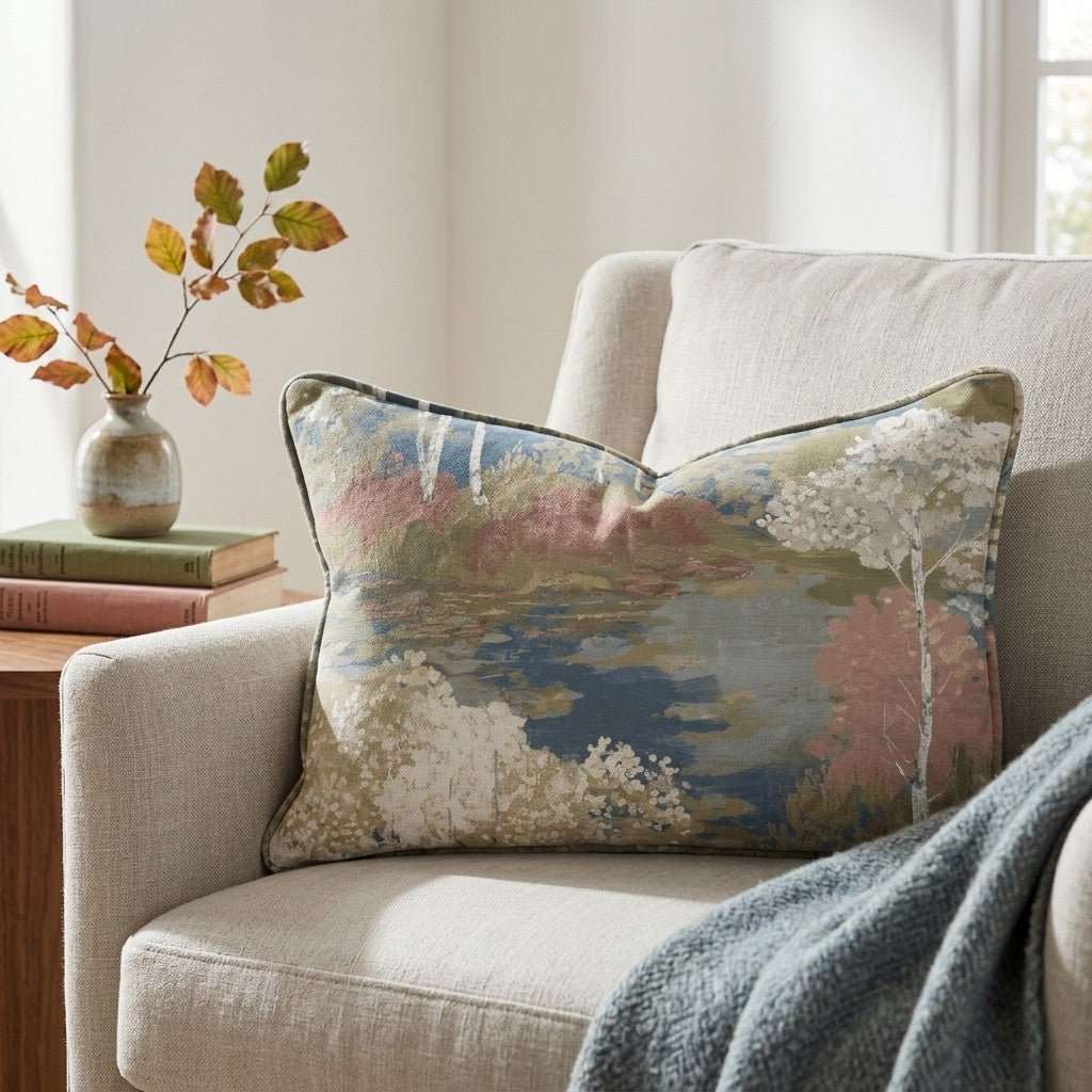Gentle Country Throw Pillow - Lemon Park