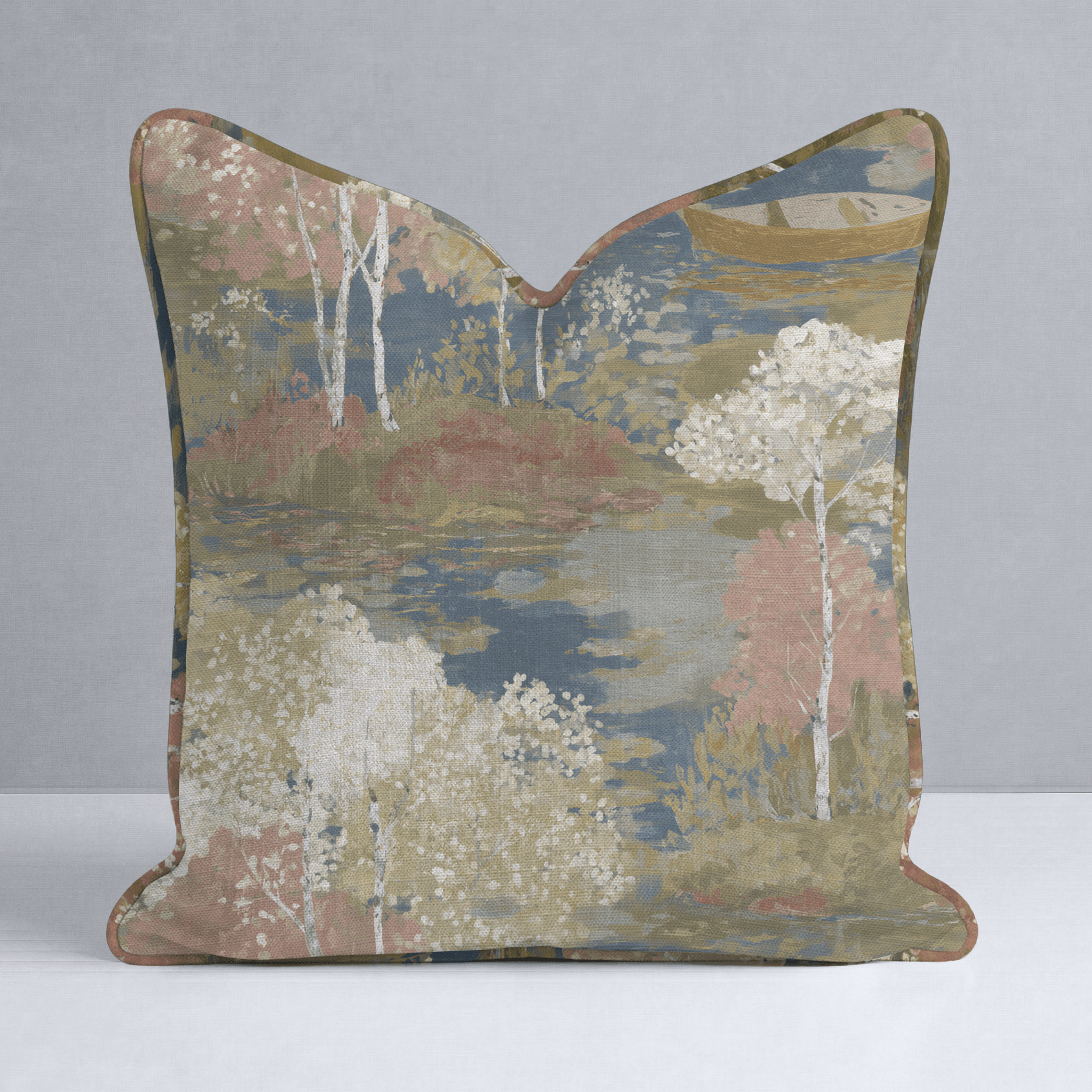 Gentle Country Throw Pillow - Lemon Park