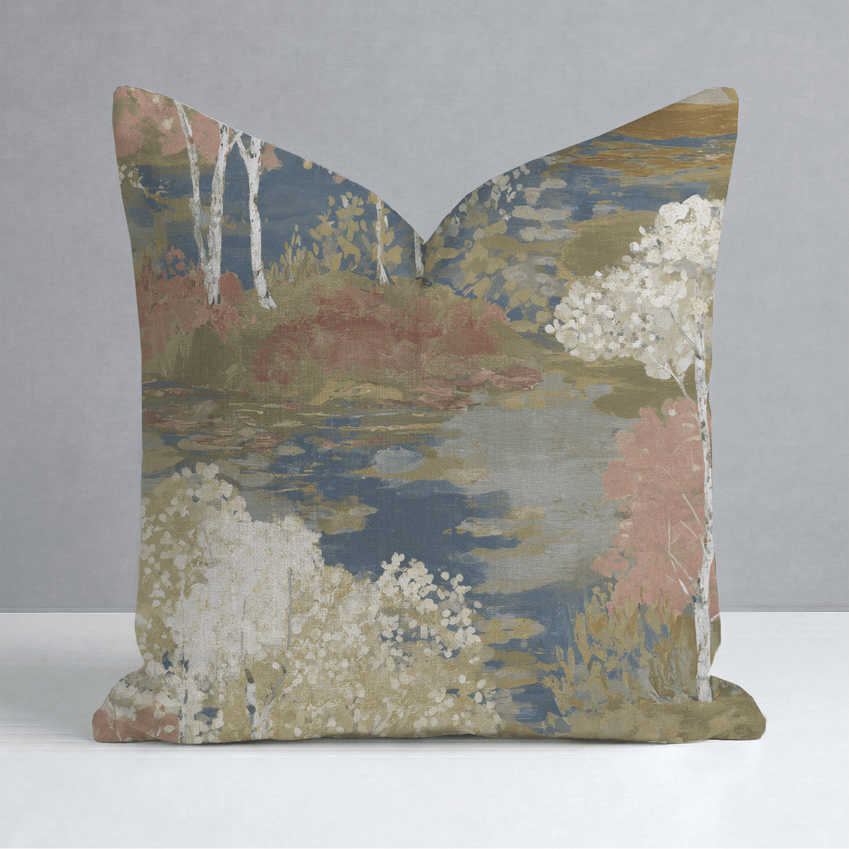 Gentle Country Throw Pillow - Lemon Park
