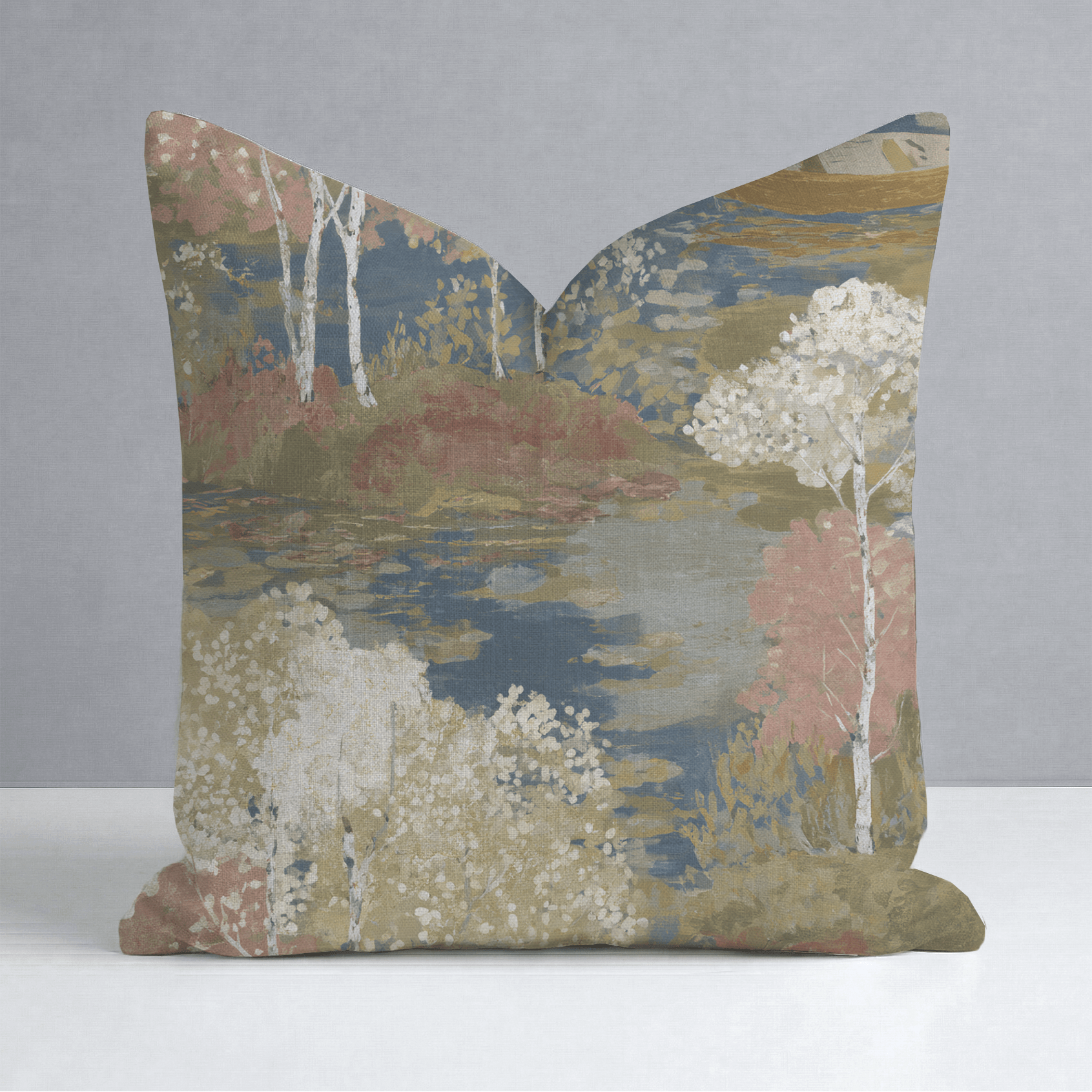 Gentle Country Throw Pillow - Lemon Park