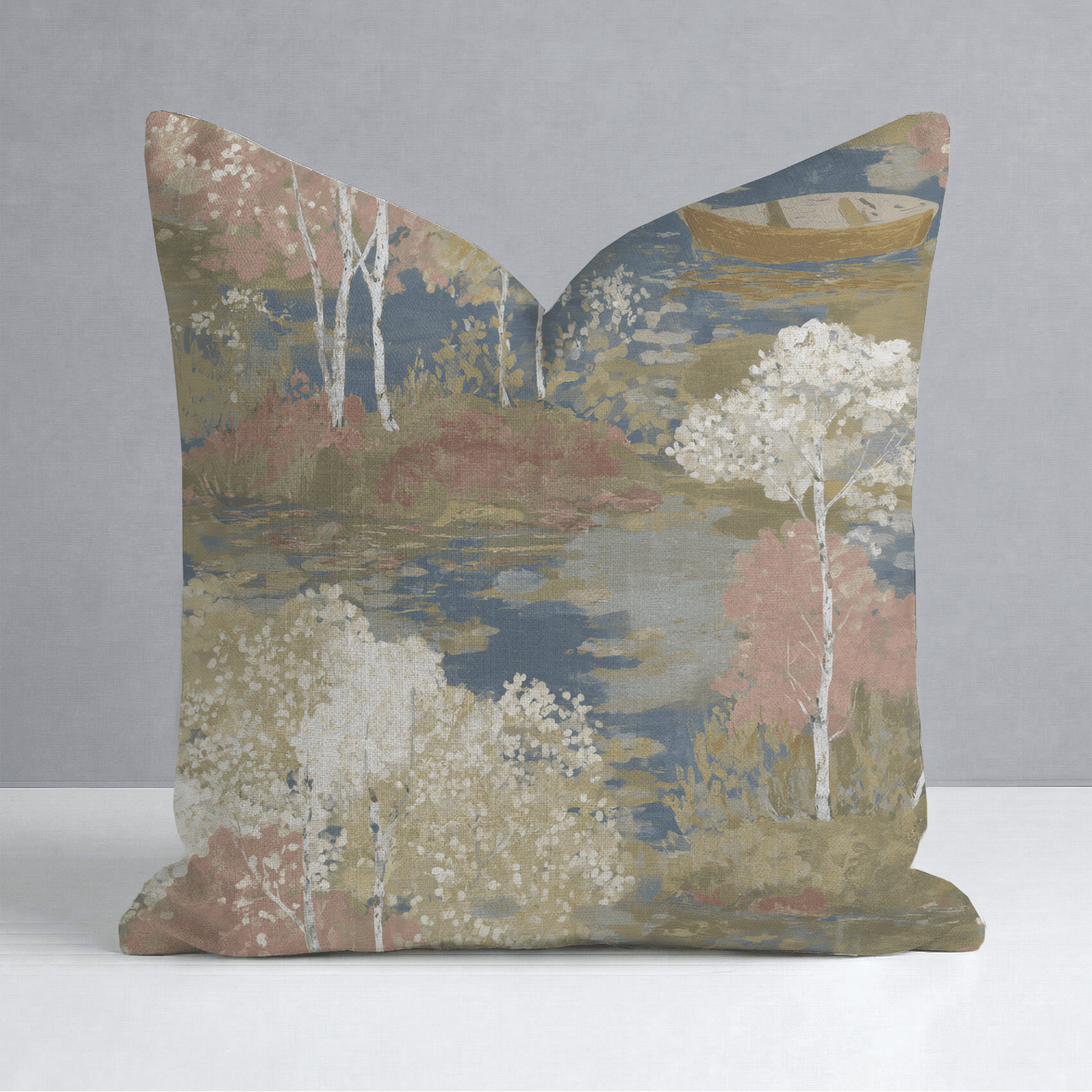 Gentle Country Throw Pillow - Lemon Park