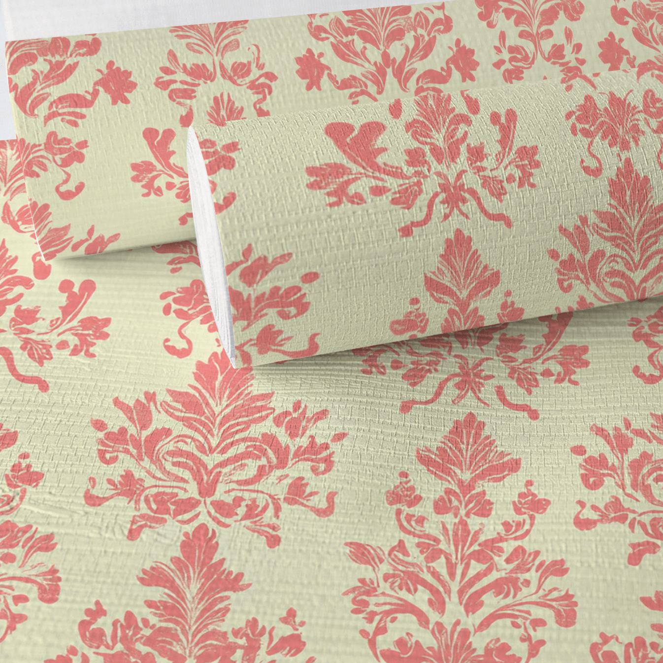 Georgia Faux Grasscloth Wallpaper - Lemon Park
