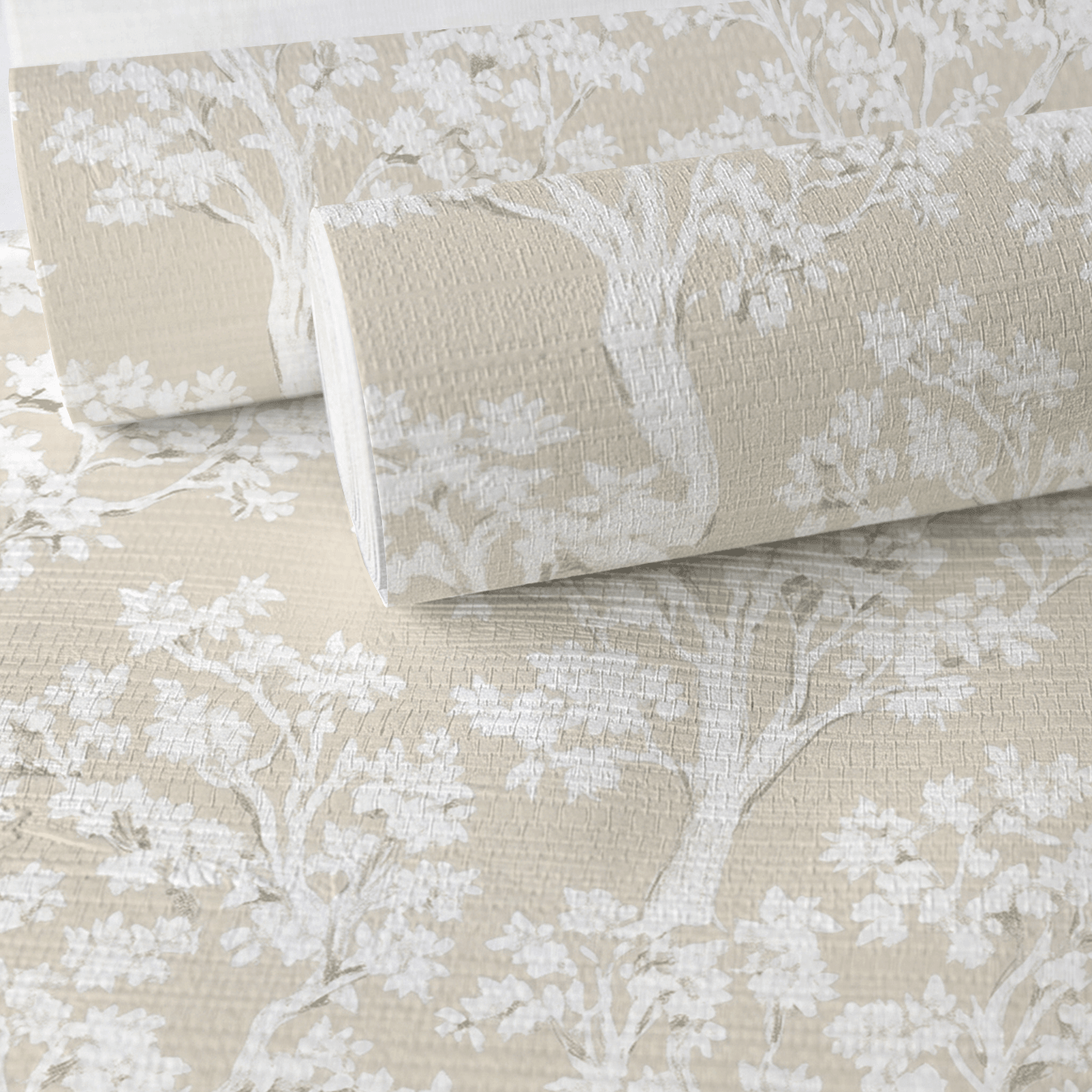 Georgia Lynn Faux Grasscloth Wallpaper - Lemon Park