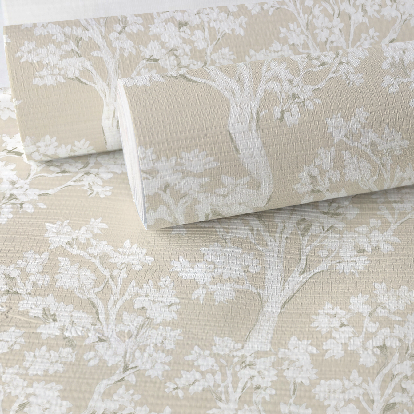 Georgia Lynn Faux Grasscloth Wallpaper