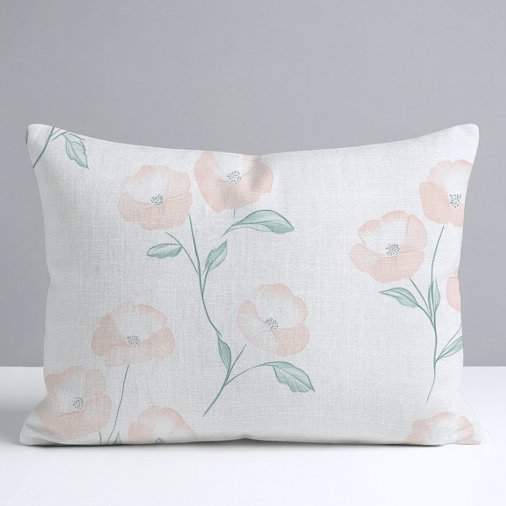 Georgia Peach Throw Pillow - Lemon Park