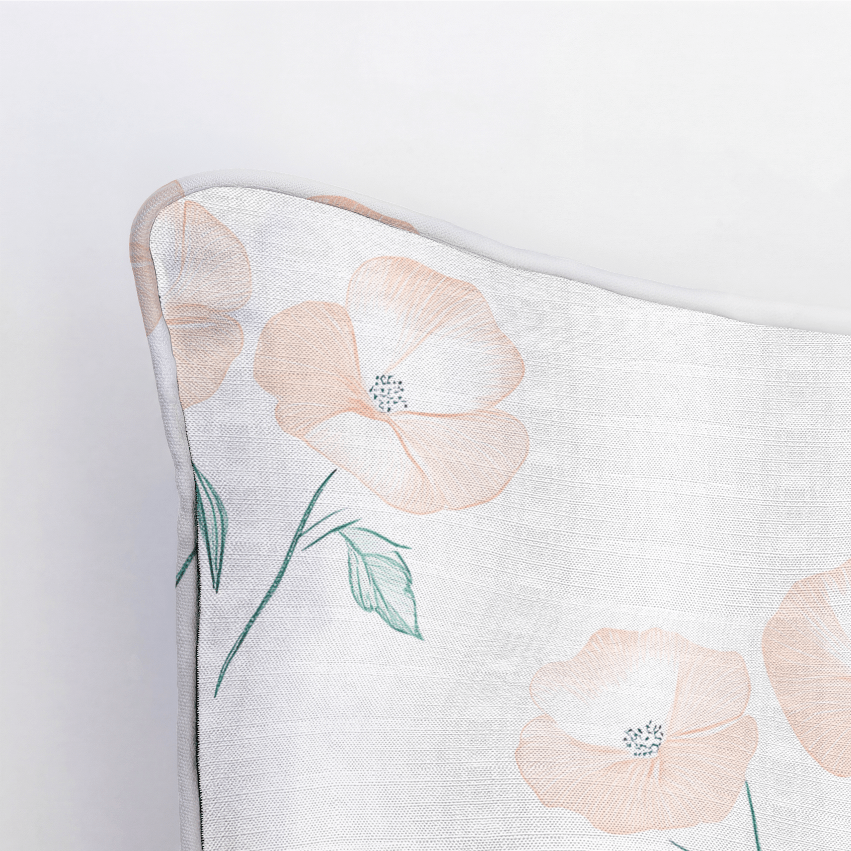 Georgia Peach Throw Pillow - Lemon Park