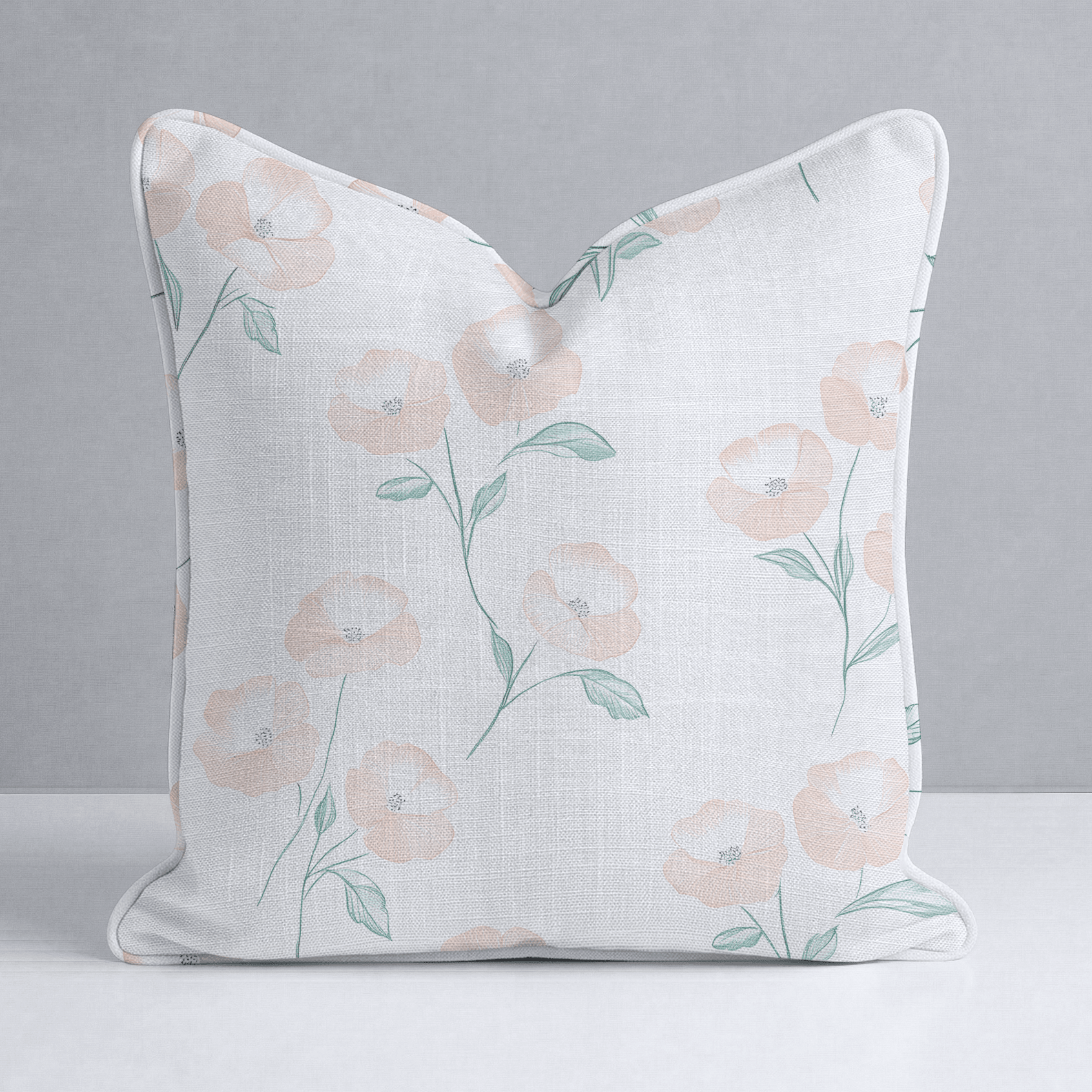 Georgia Peach Throw Pillow - Lemon Park