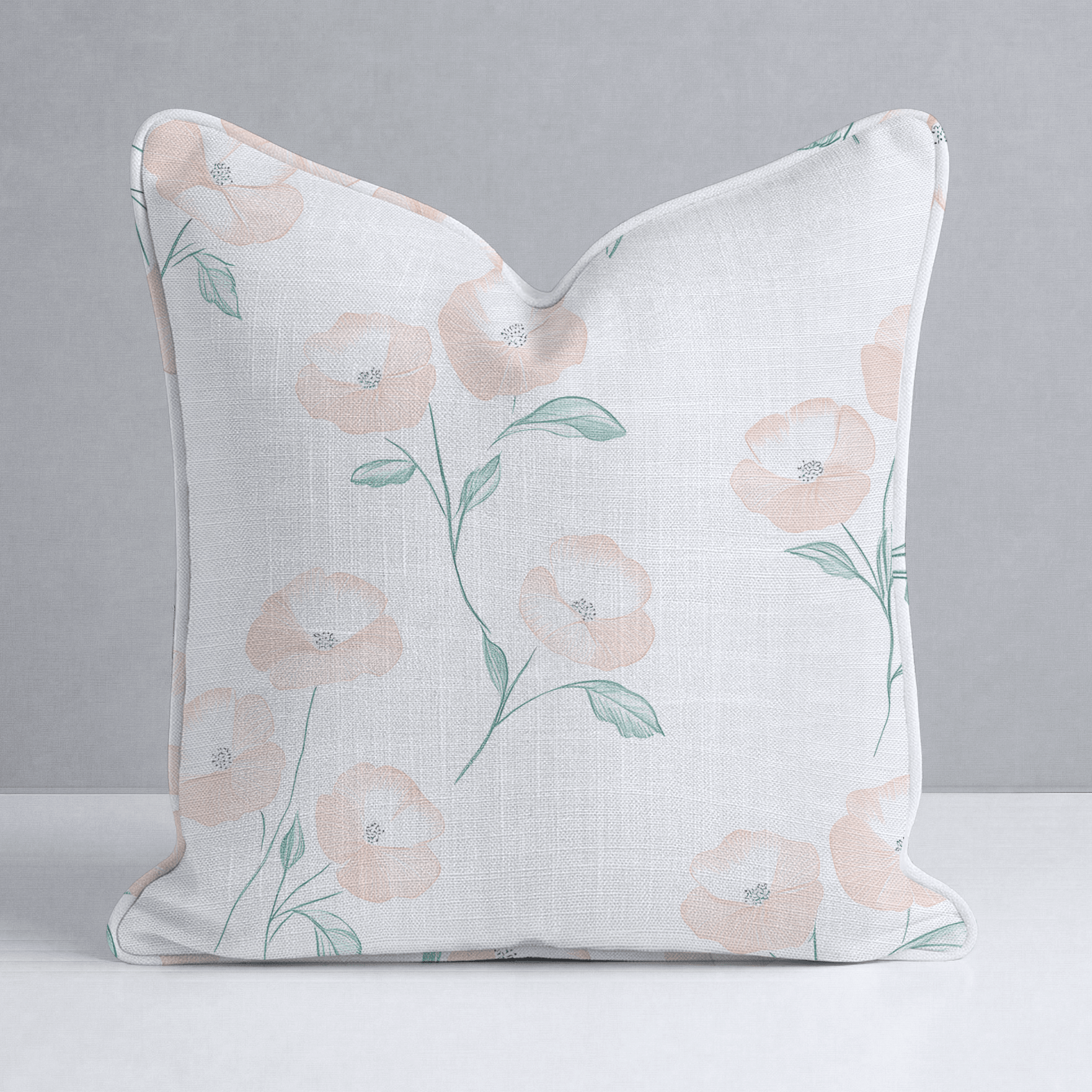 Georgia Peach Throw Pillow - Lemon Park