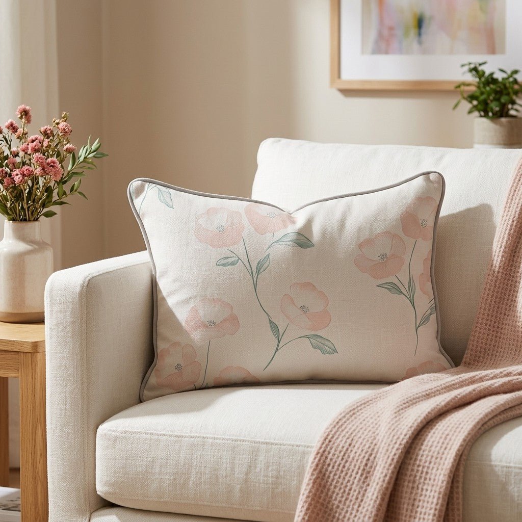 Georgia Peach Throw Pillow - Lemon Park