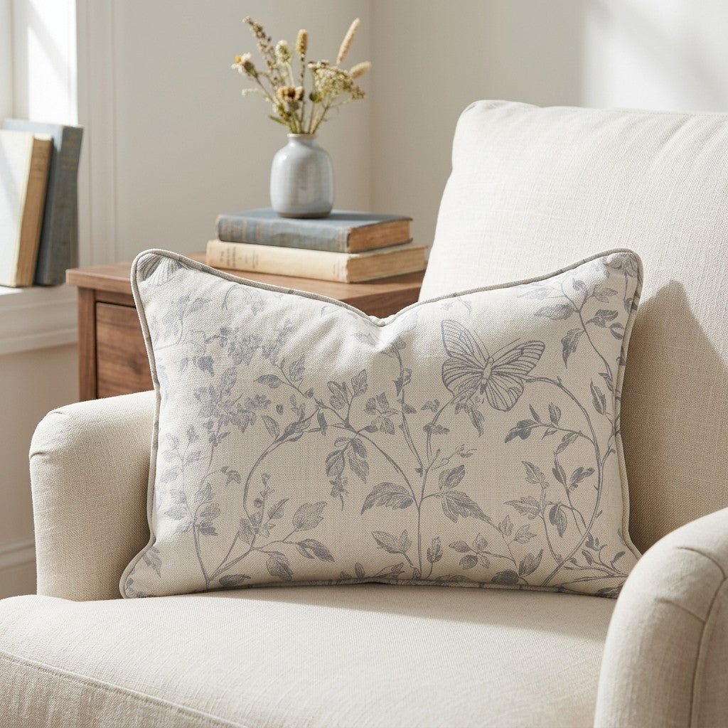 Germantown Blue Throw Pillow - Lemon Park