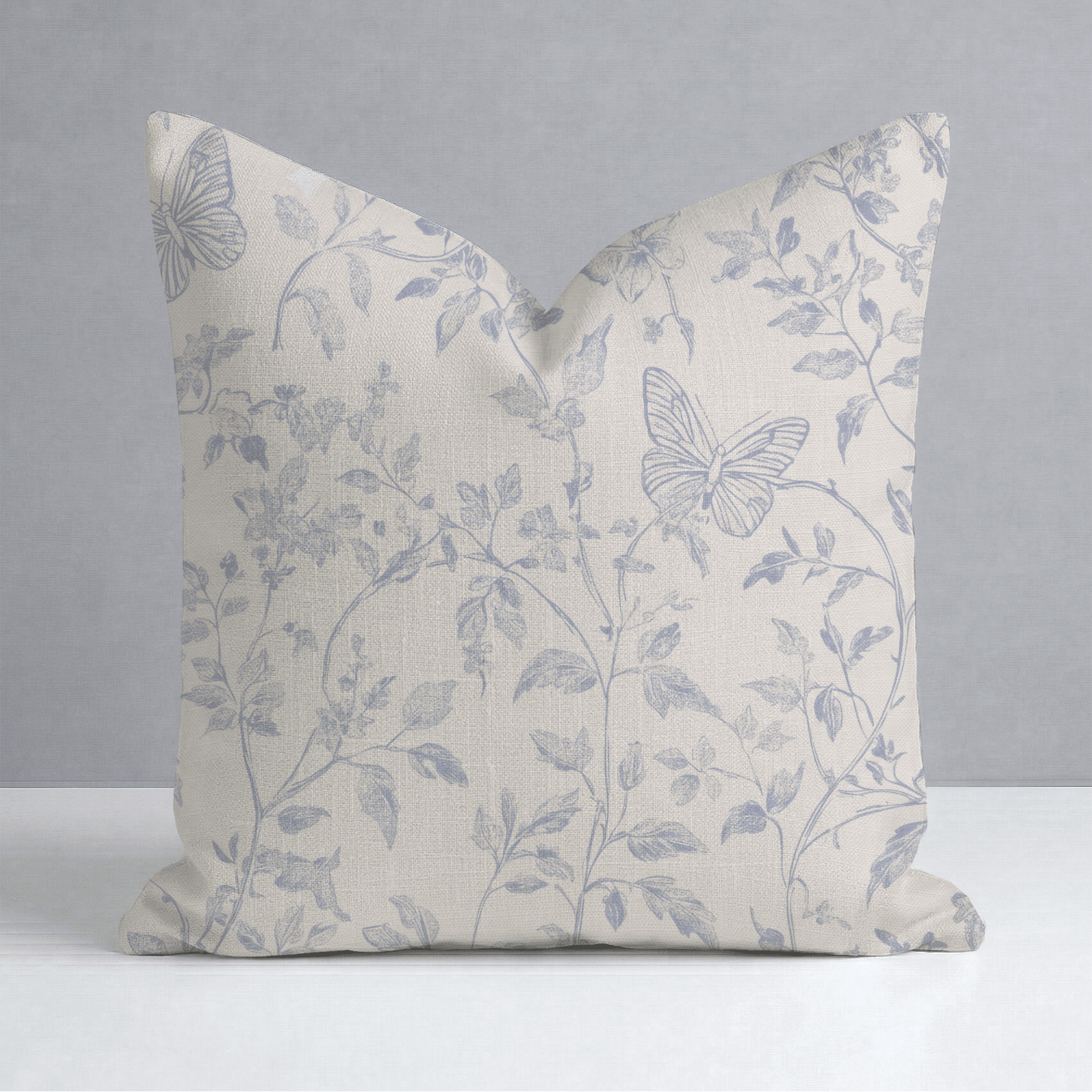 Germantown Blue Throw Pillow - Lemon Park