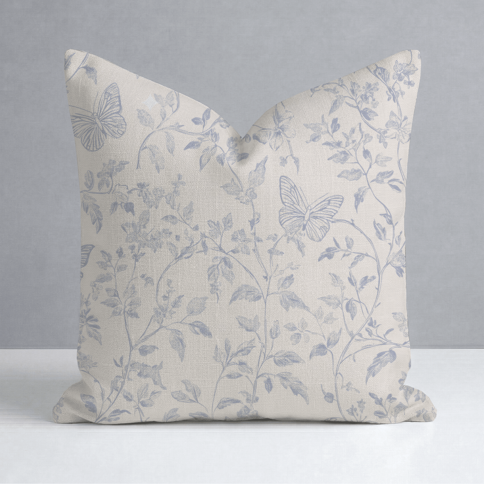 Germantown Blue Throw Pillow - Lemon Park
