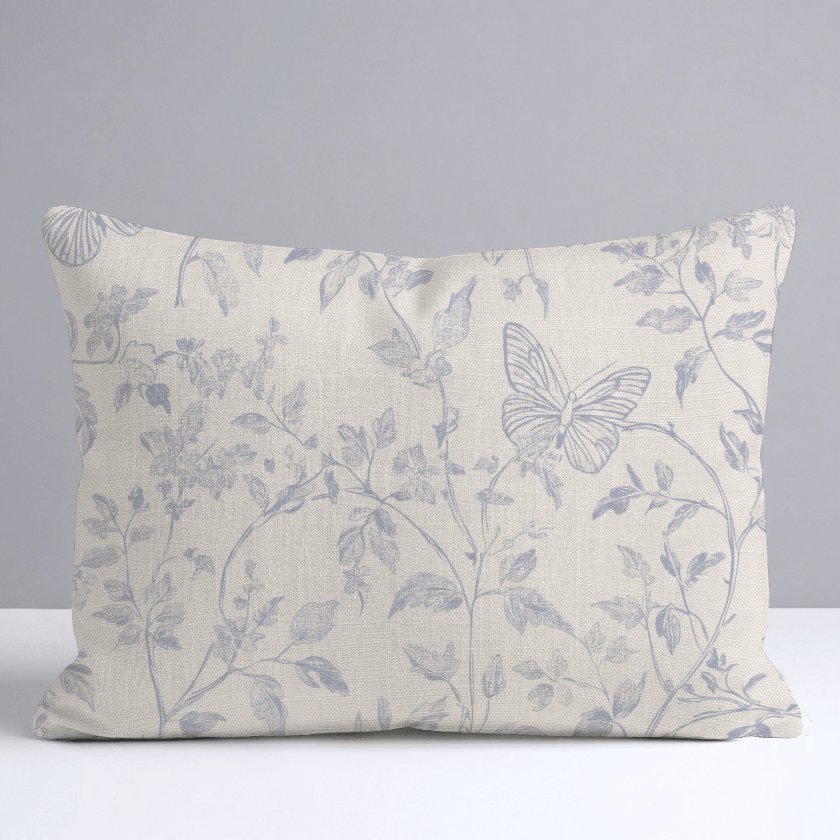 Germantown Blue Throw Pillow - Lemon Park