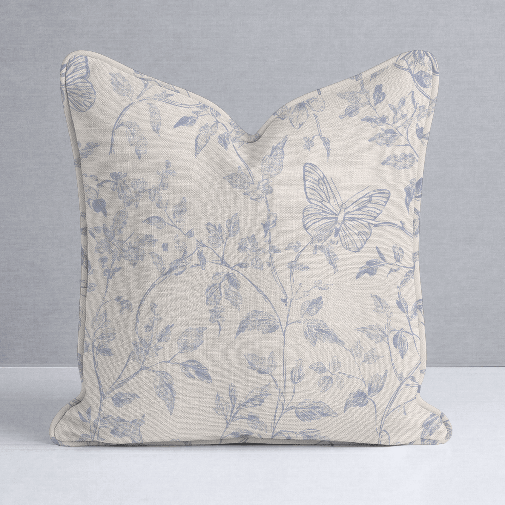 Germantown Blue Throw Pillow - Lemon Park