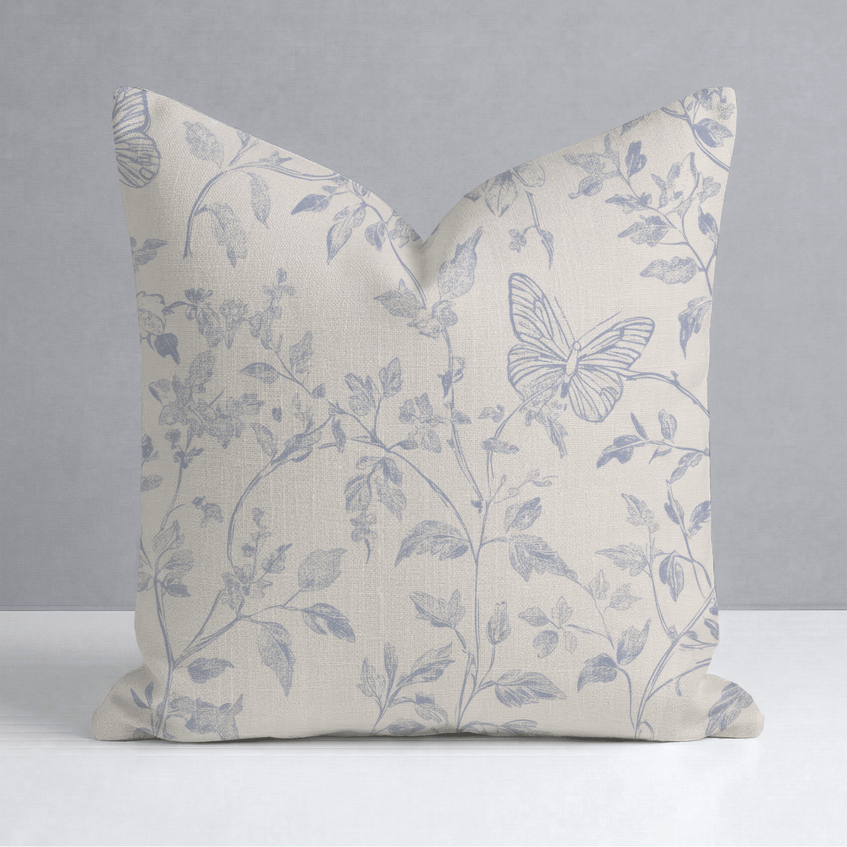 Germantown Blue Throw Pillow - Lemon Park