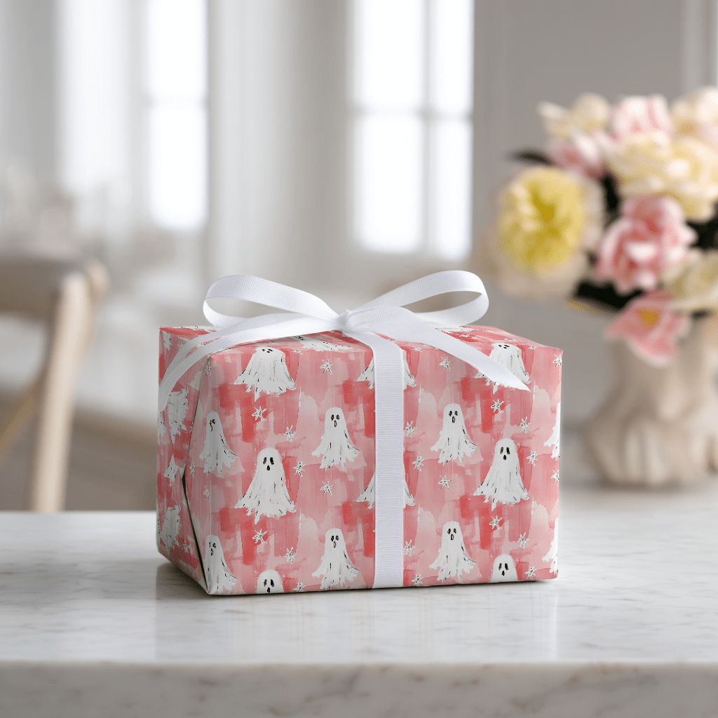 Ghoul Girl - Wrapping Paper - Lemon Park