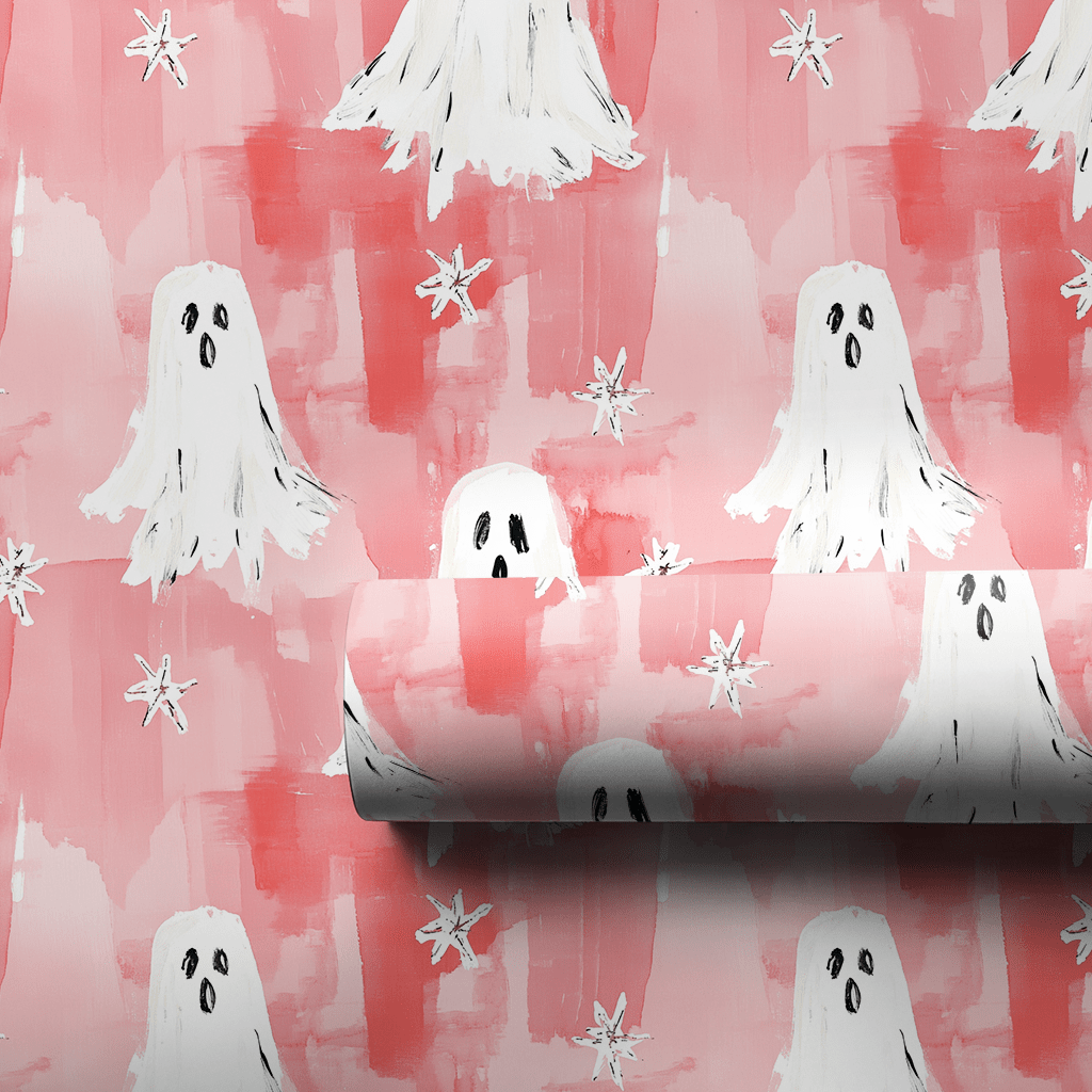 Ghoul Girl - Wrapping Paper - Lemon Park