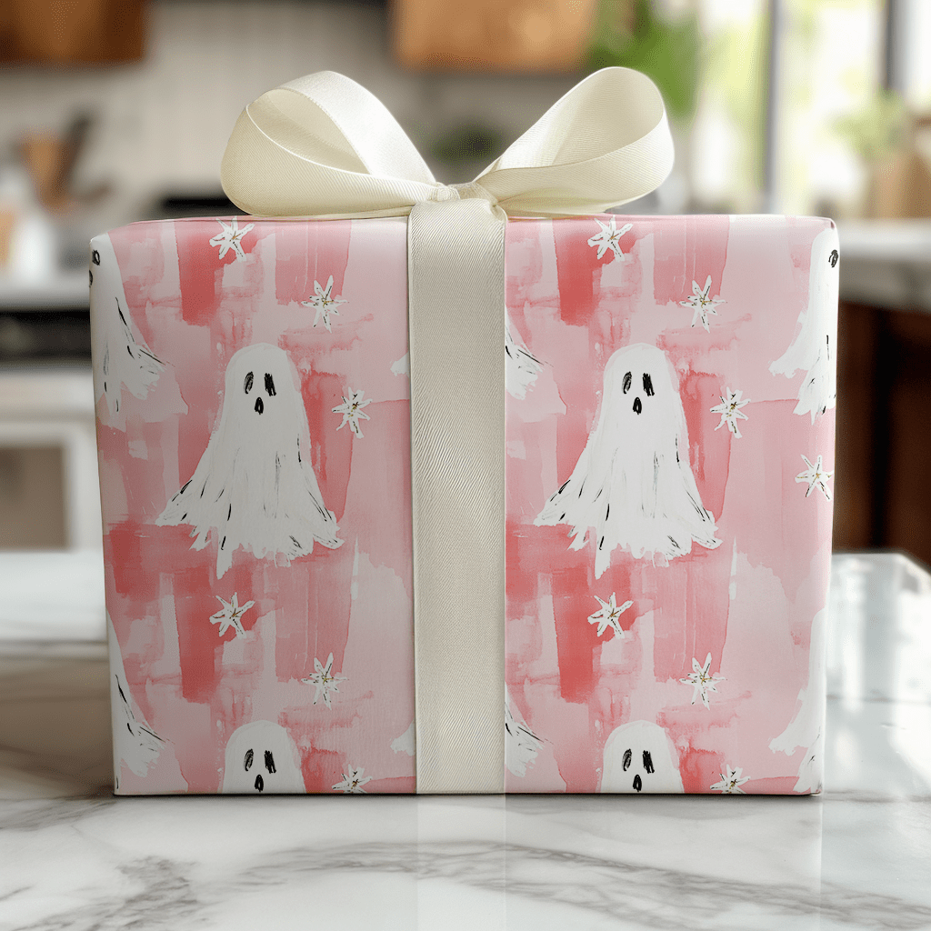 Ghoul Girl - Wrapping Paper - Lemon Park