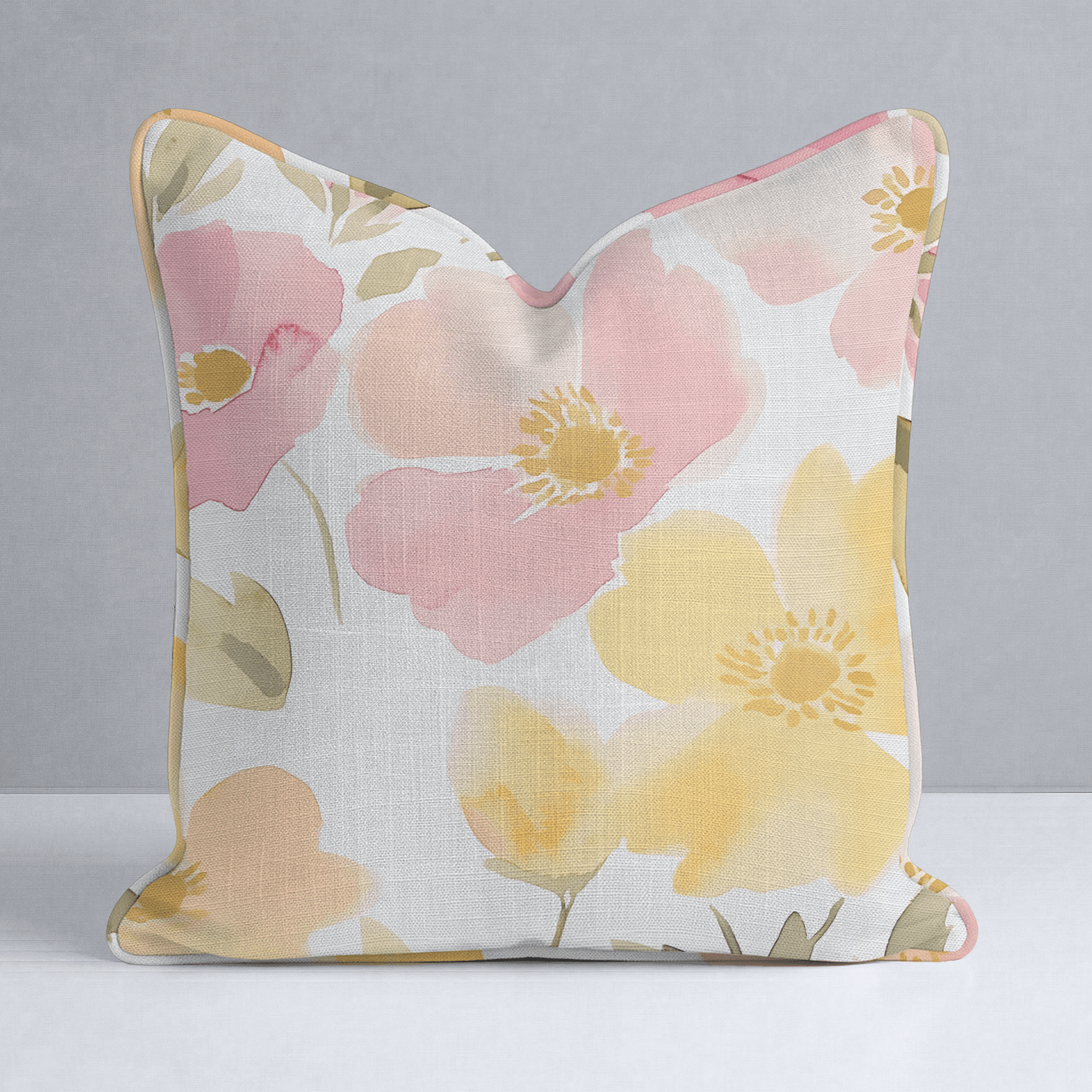 Gia Throw Pillow - Lemon Park