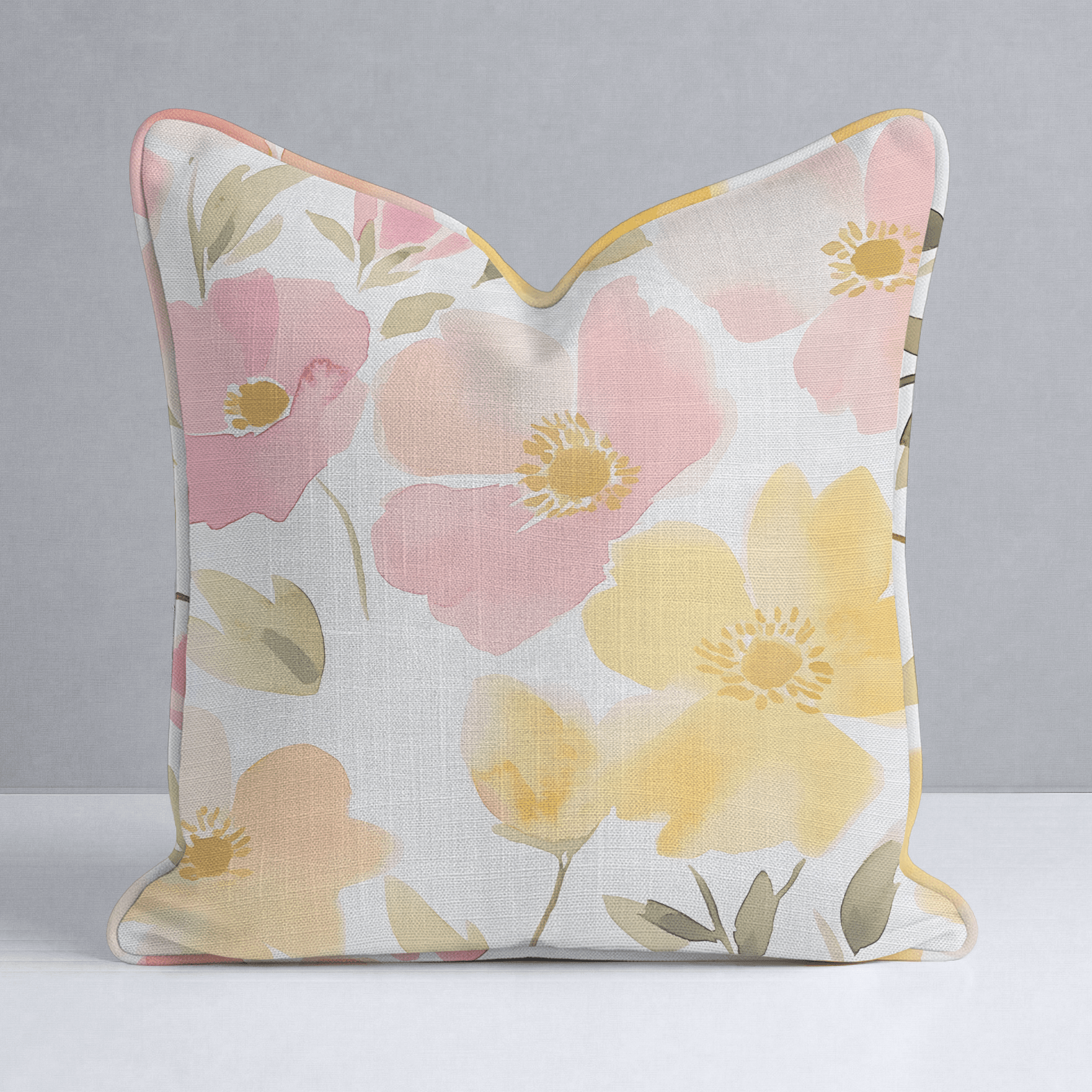 Gia Throw Pillow - Lemon Park