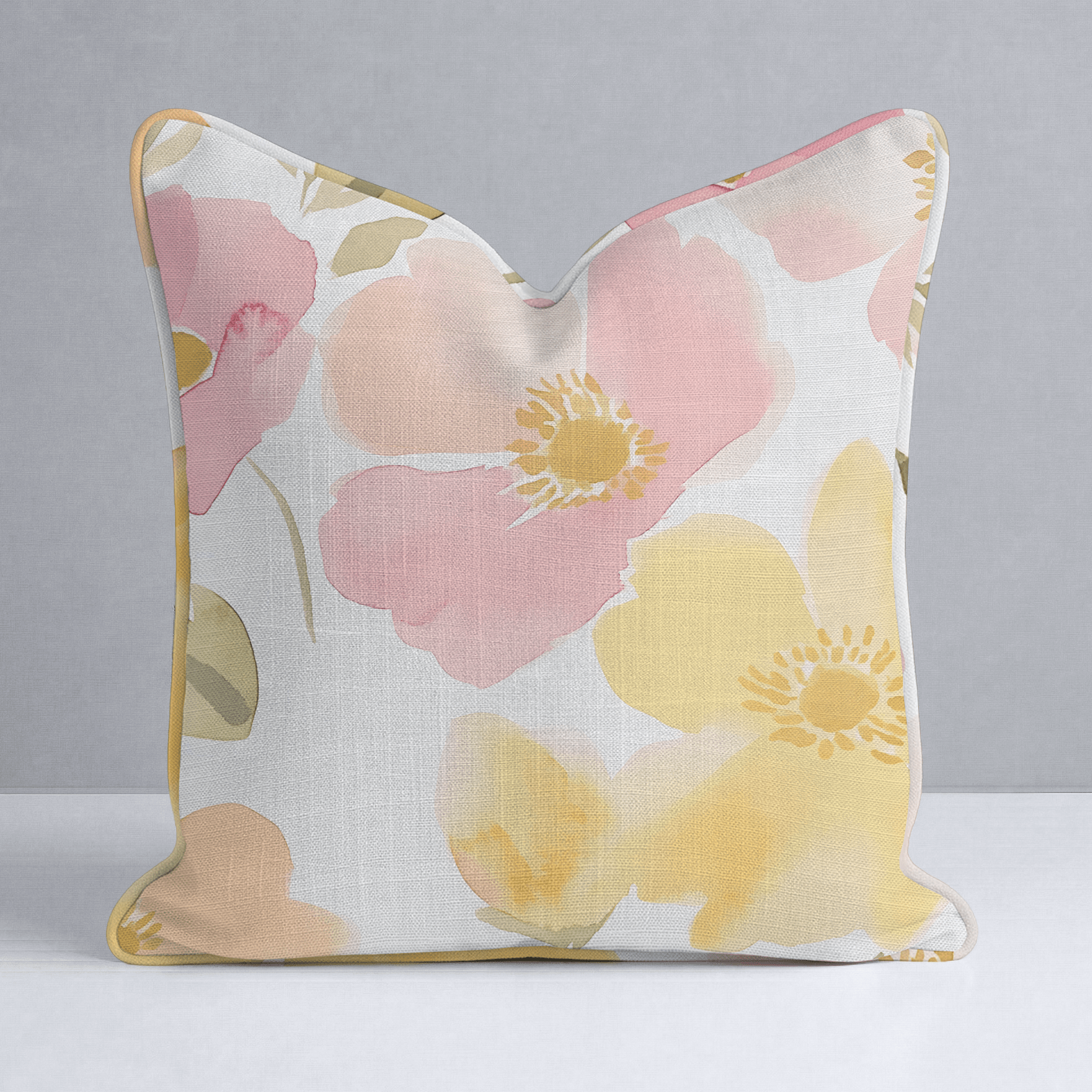 Gia Throw Pillow - Lemon Park