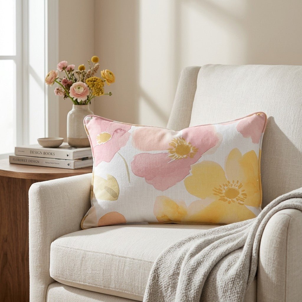Gia Throw Pillow - Lemon Park