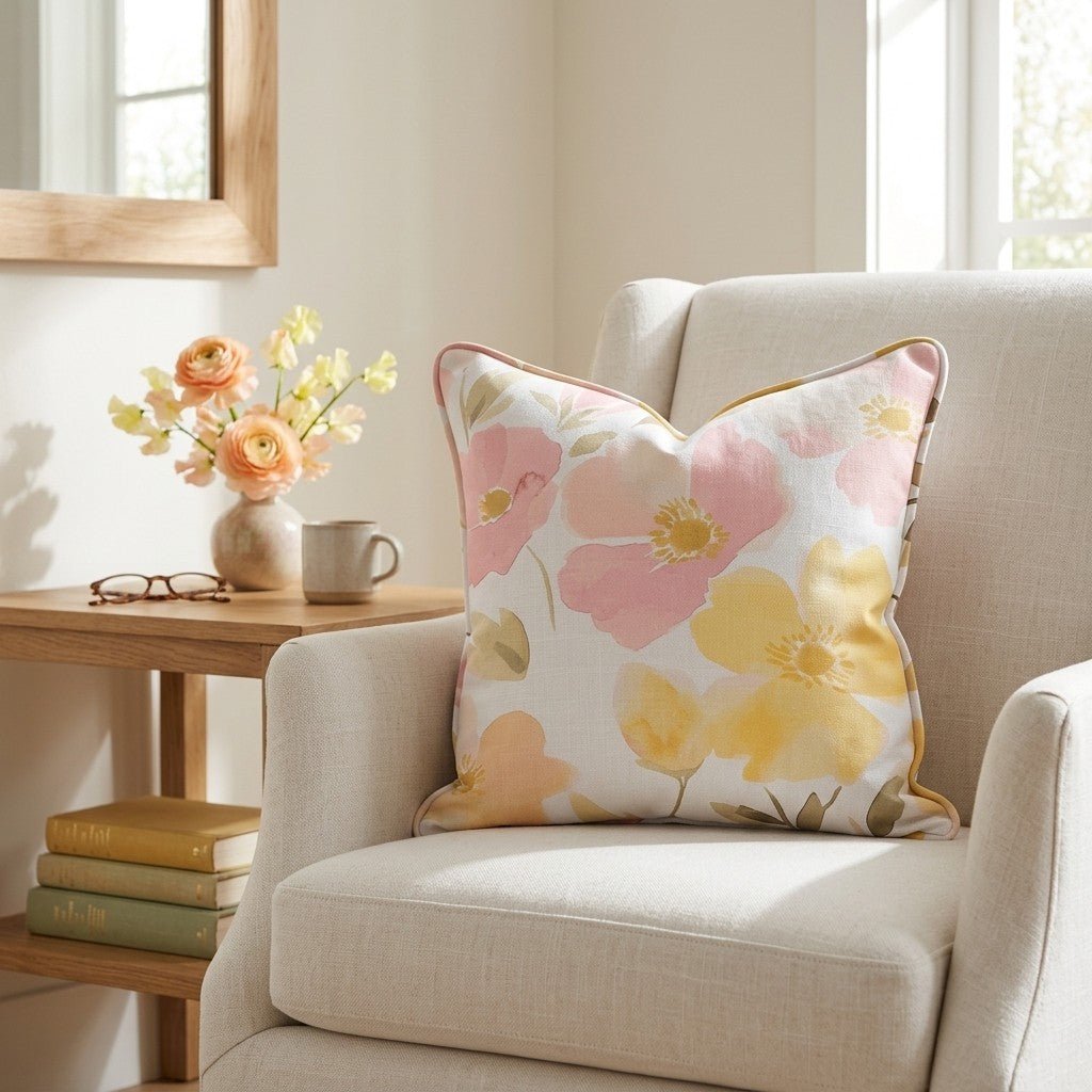 Gia Throw Pillow - Lemon Park