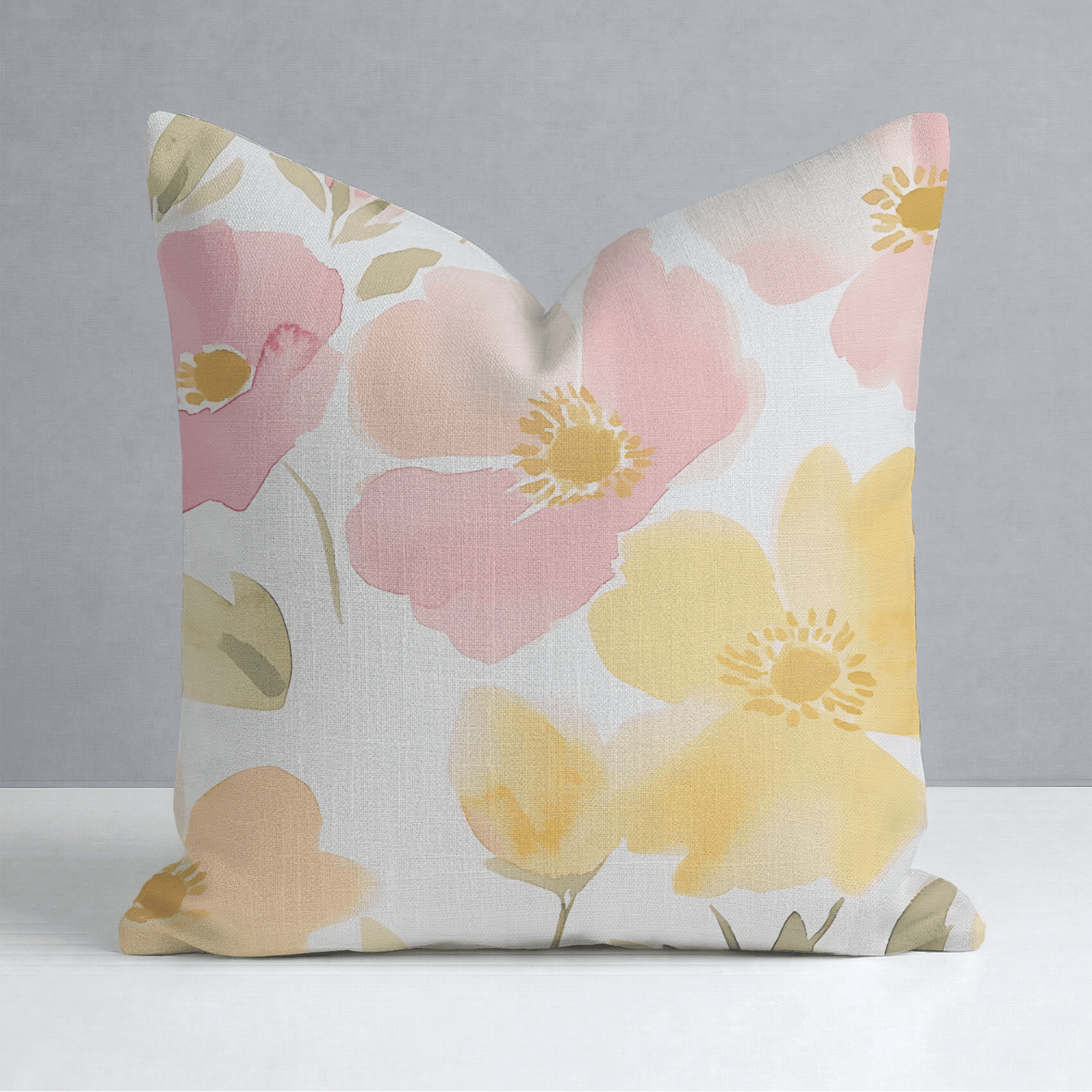 Gia Throw Pillow - Lemon Park