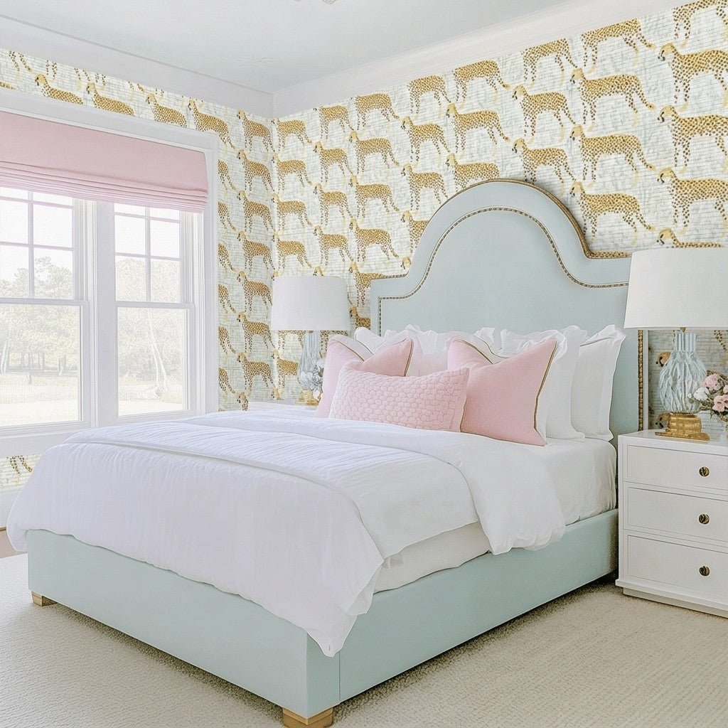 Giada Faux Grasscloth Wallpaper - Lemon Park