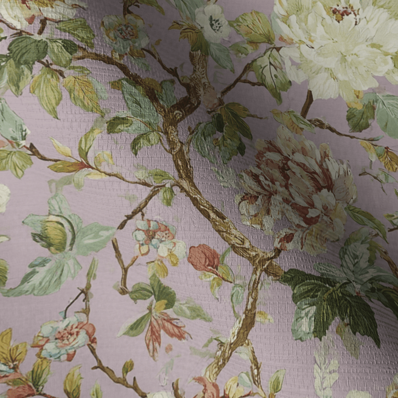 Gianna Faux Grasscloth Wallpaper - Lemon Park