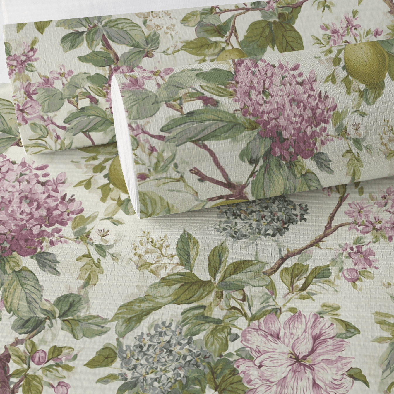 Gigi Faux Grasscloth Wallpaper - Lemon Park