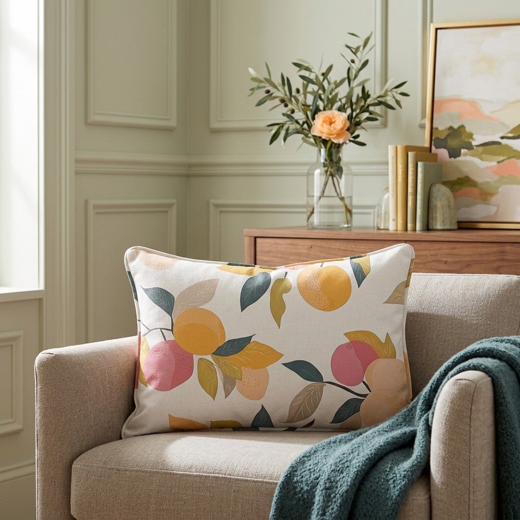 Ginger Throw Pillow - Lemon Park