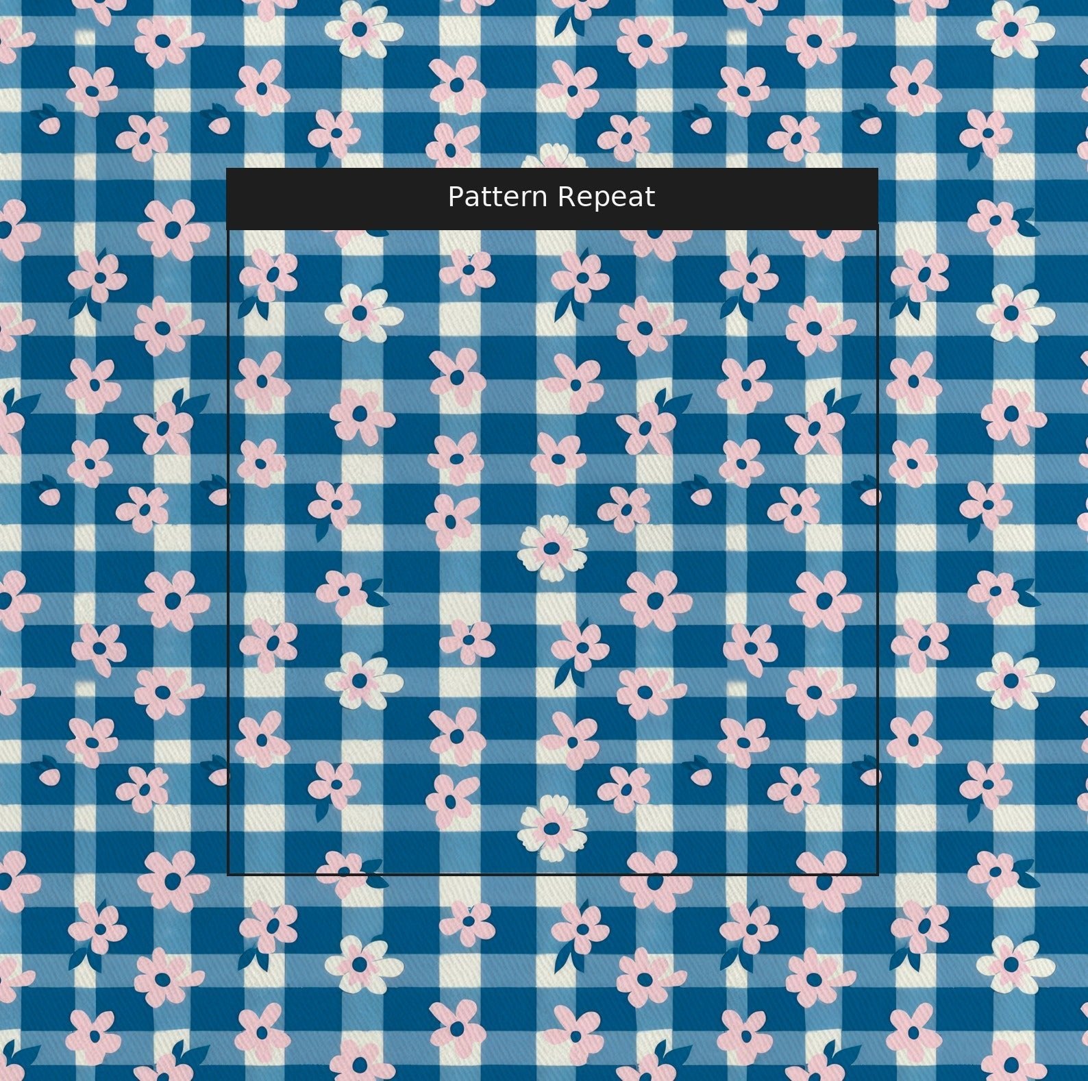 Gingham Garden - Fabric - Lemon Park