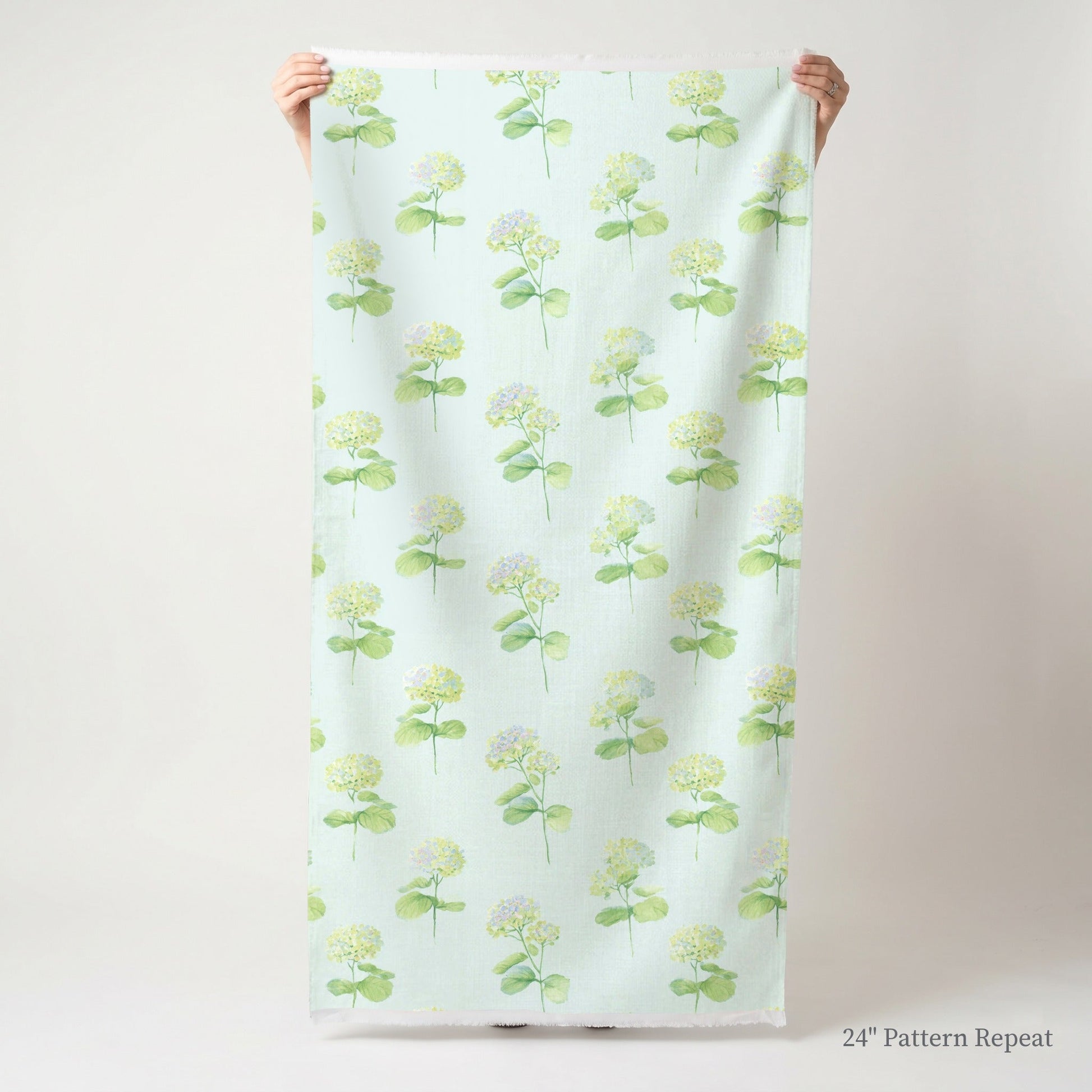 Glacial Ice Flowers - Fabric - Lemon Park