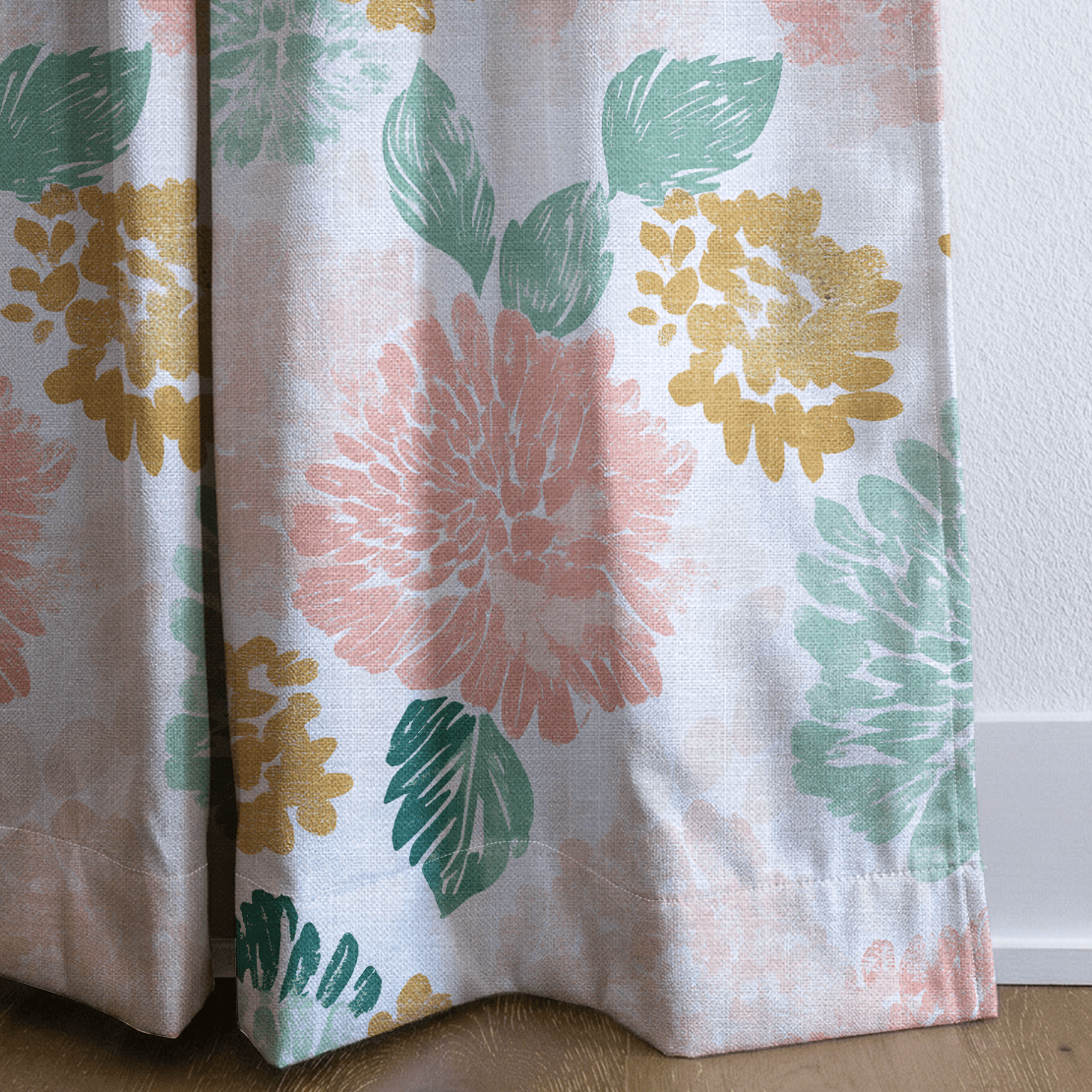 Golden Dahlia - Drapery - Lemon Park