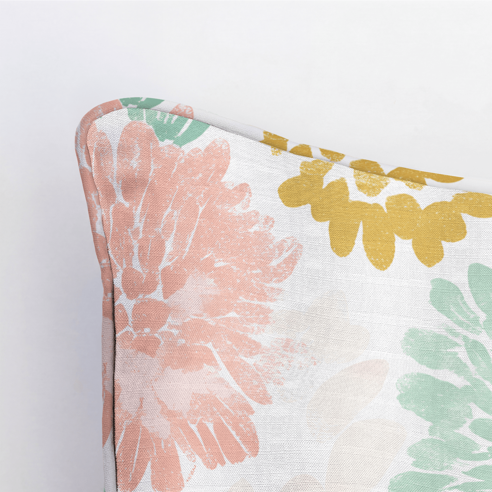 Golden Dahlia Throw Pillow - Lemon Park