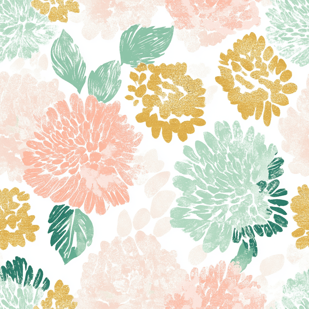 Golden Dahlia Wallpaper - Lemon Park