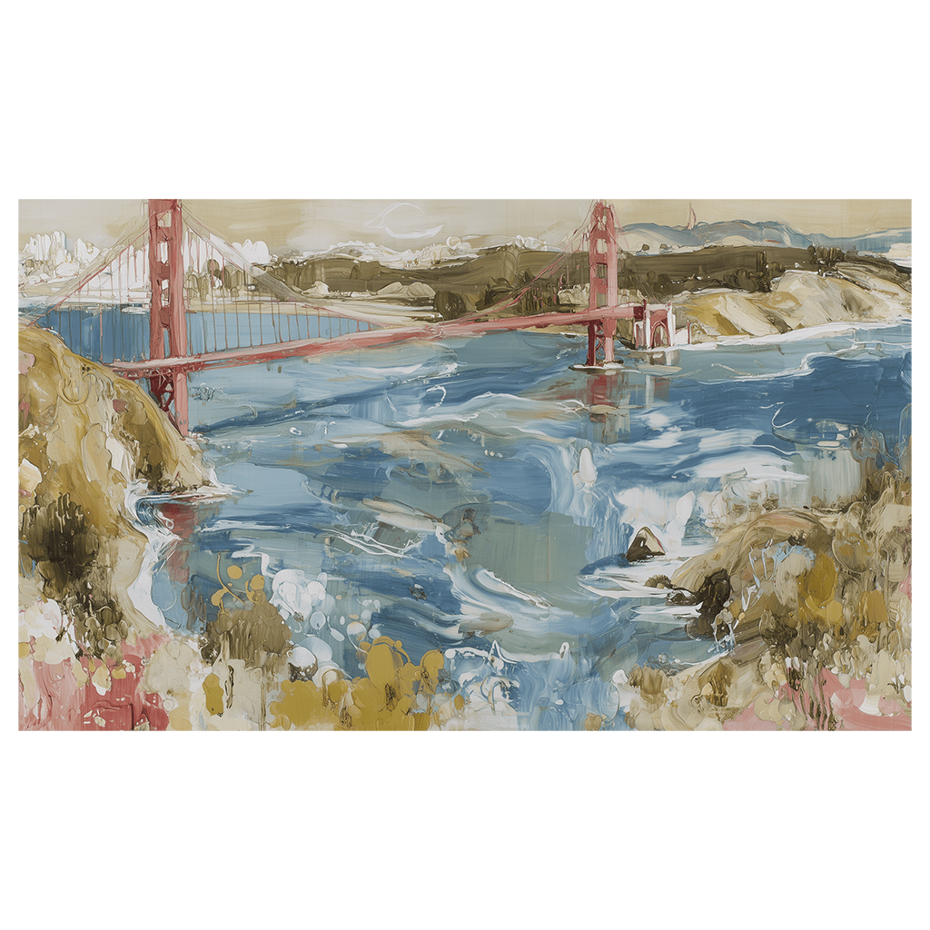 Golden Gate Bridge - Tapestry - Lemon Park