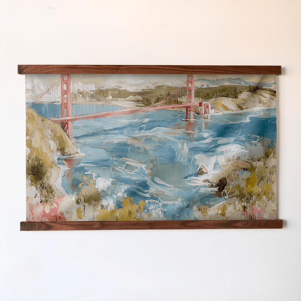Golden Gate Bridge - Tapestry - Lemon Park