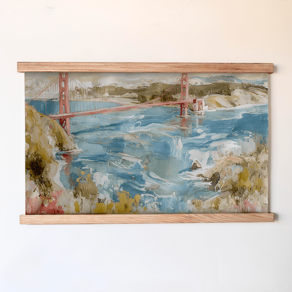Golden Gate Bridge - Tapestry - Lemon Park