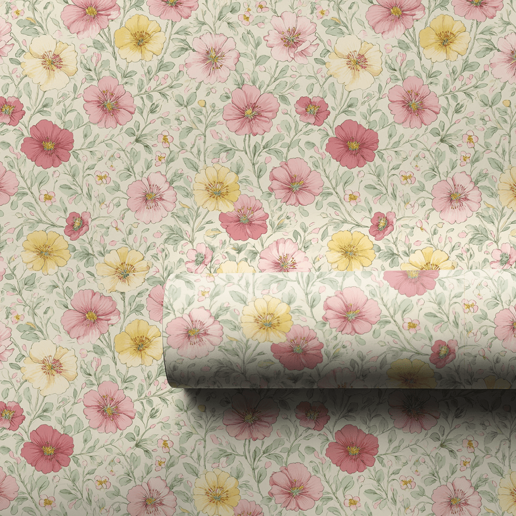 Golden Poppy - Wrapping Paper - Lemon Park