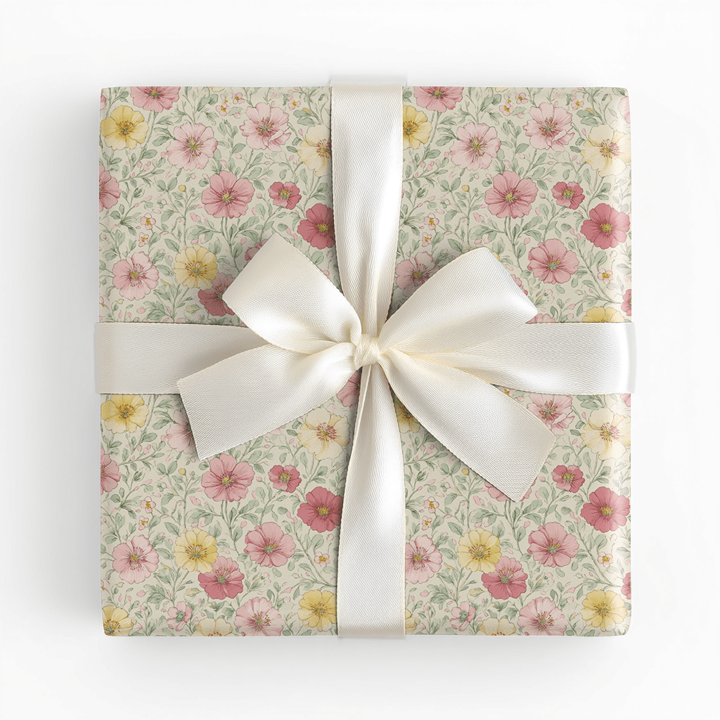 Golden Poppy - Wrapping Paper - Lemon Park