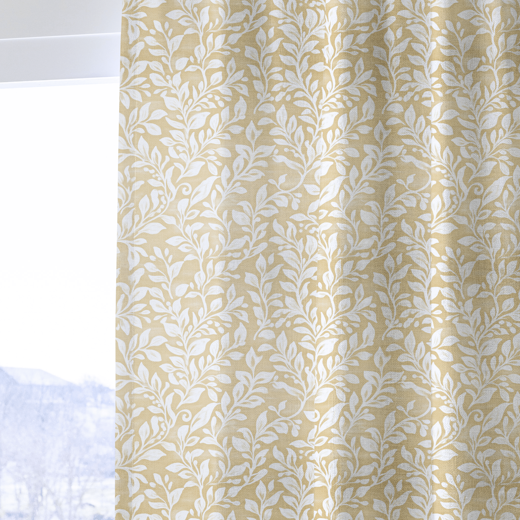 Golden Vine - Drapery - Lemon Park