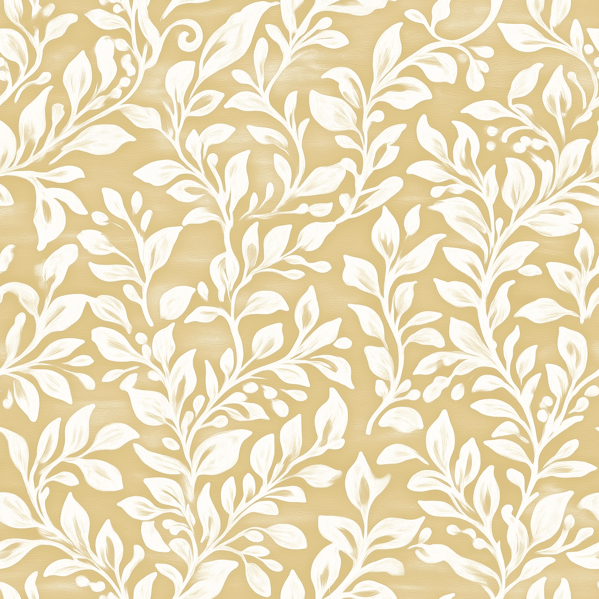 Golden Vine Wallpaper - Lemon Park