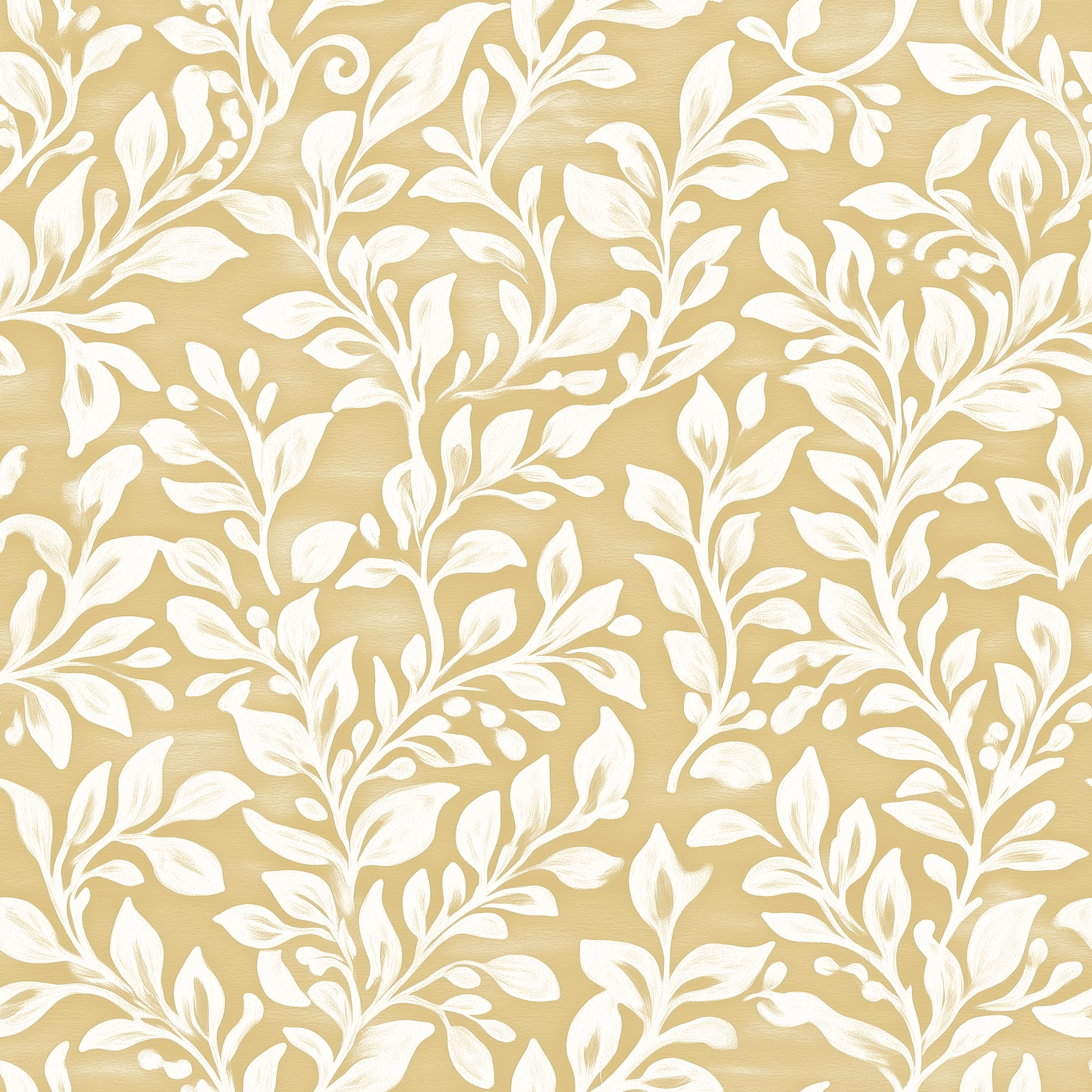Golden Vine Wallpaper - Lemon Park
