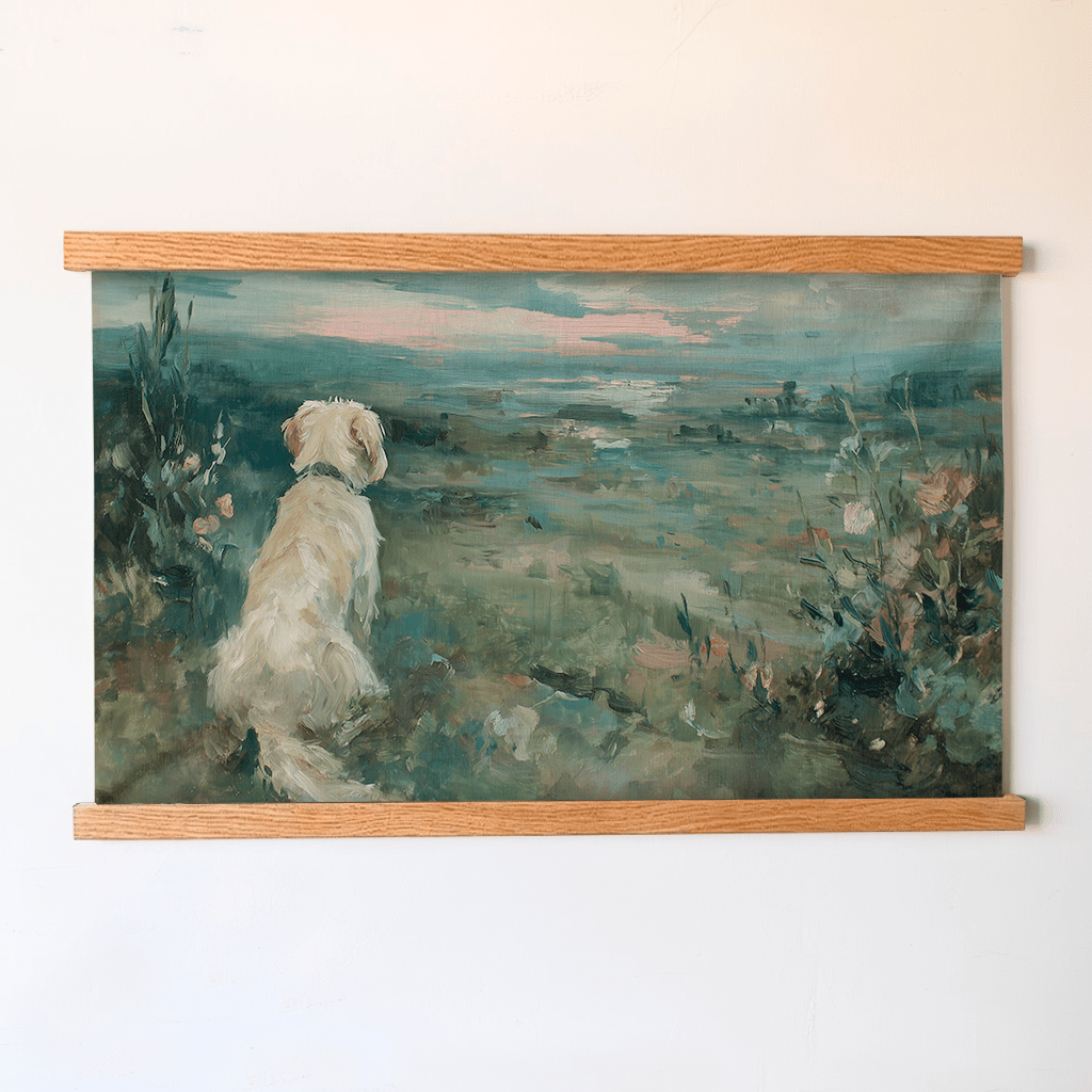 Goldendoodle Overlook - Tapestry - Lemon Park
