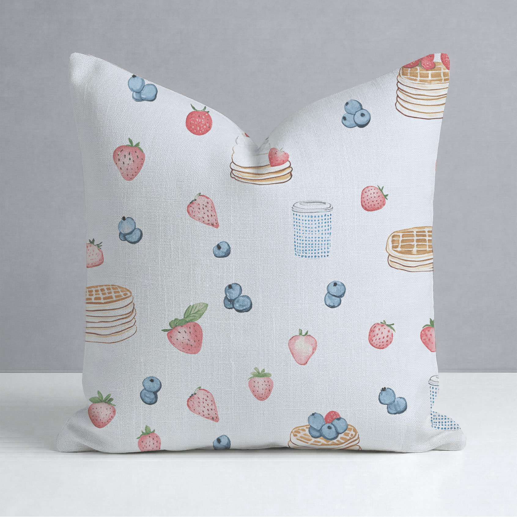 Good Morning Throw Pillow - Lemon Park
