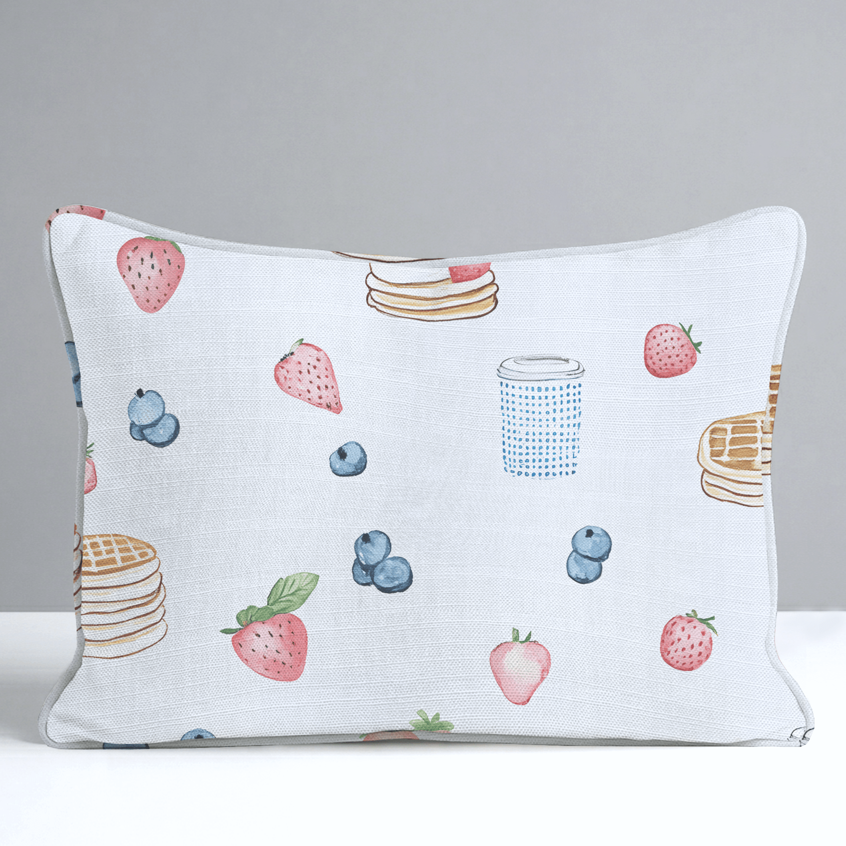 Good Morning Throw Pillow - Lemon Park