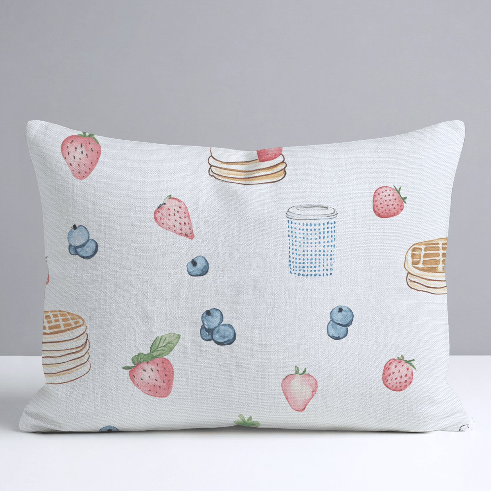 Good Morning Throw Pillow - Lemon Park